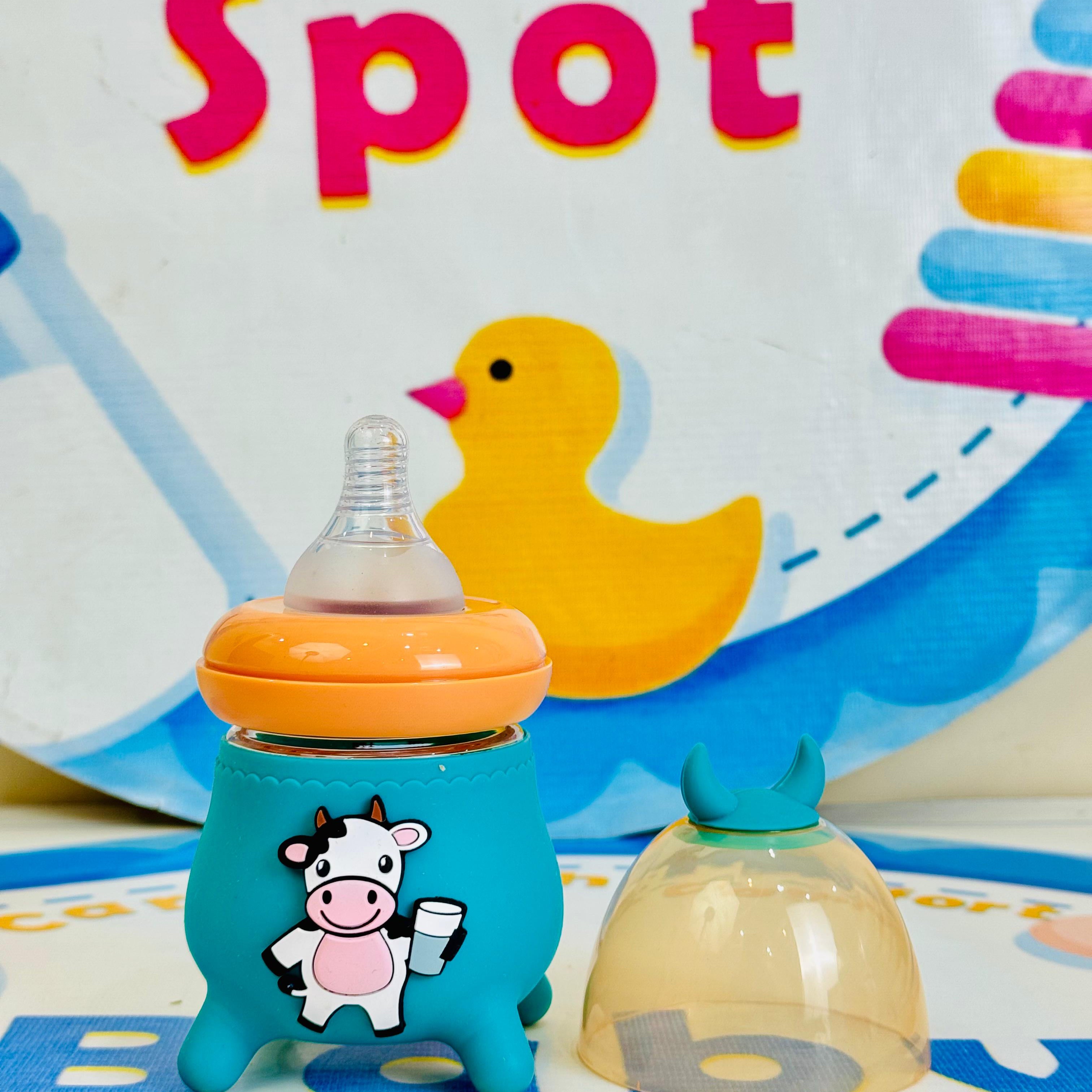 YES Branded Glass Feeder - 120ml