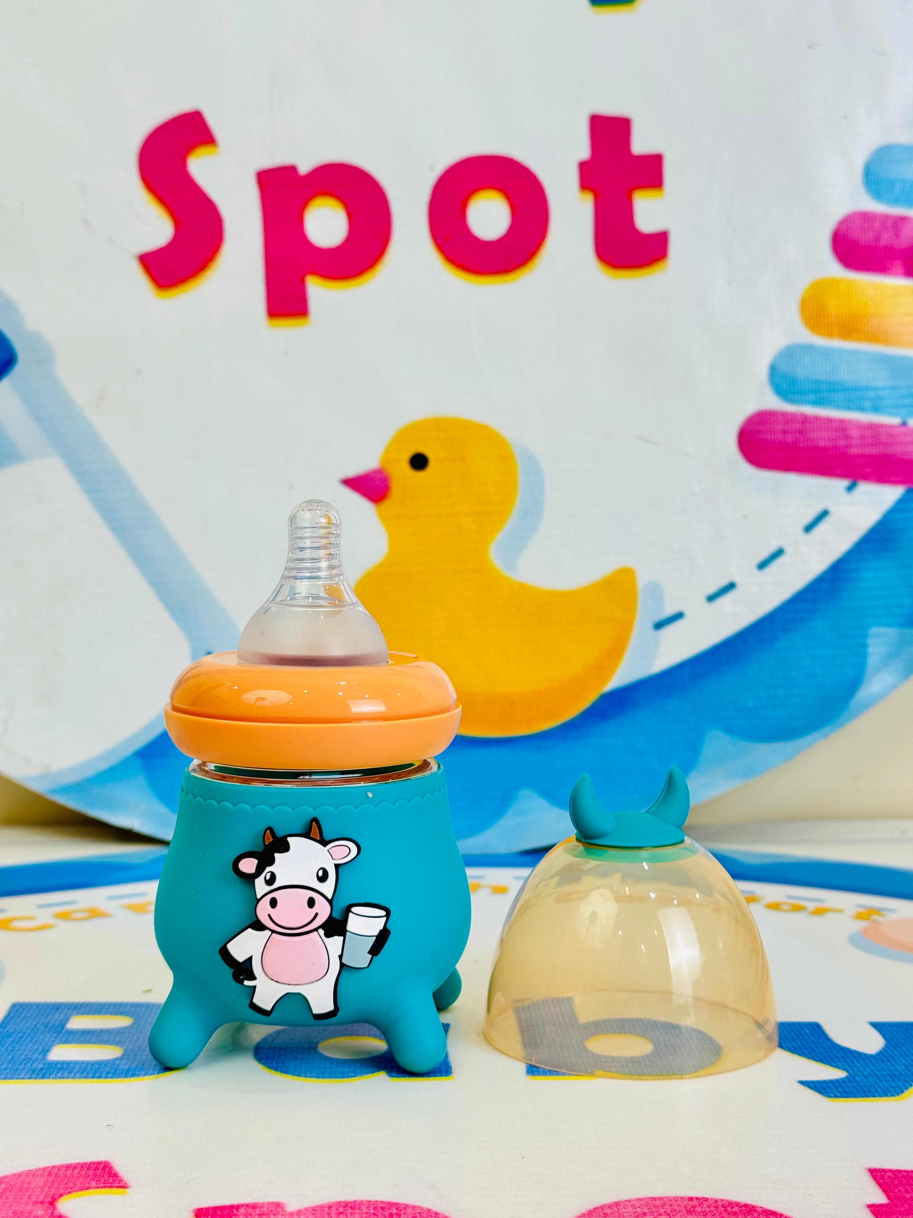 YES Branded Glass Feeder - 120ml