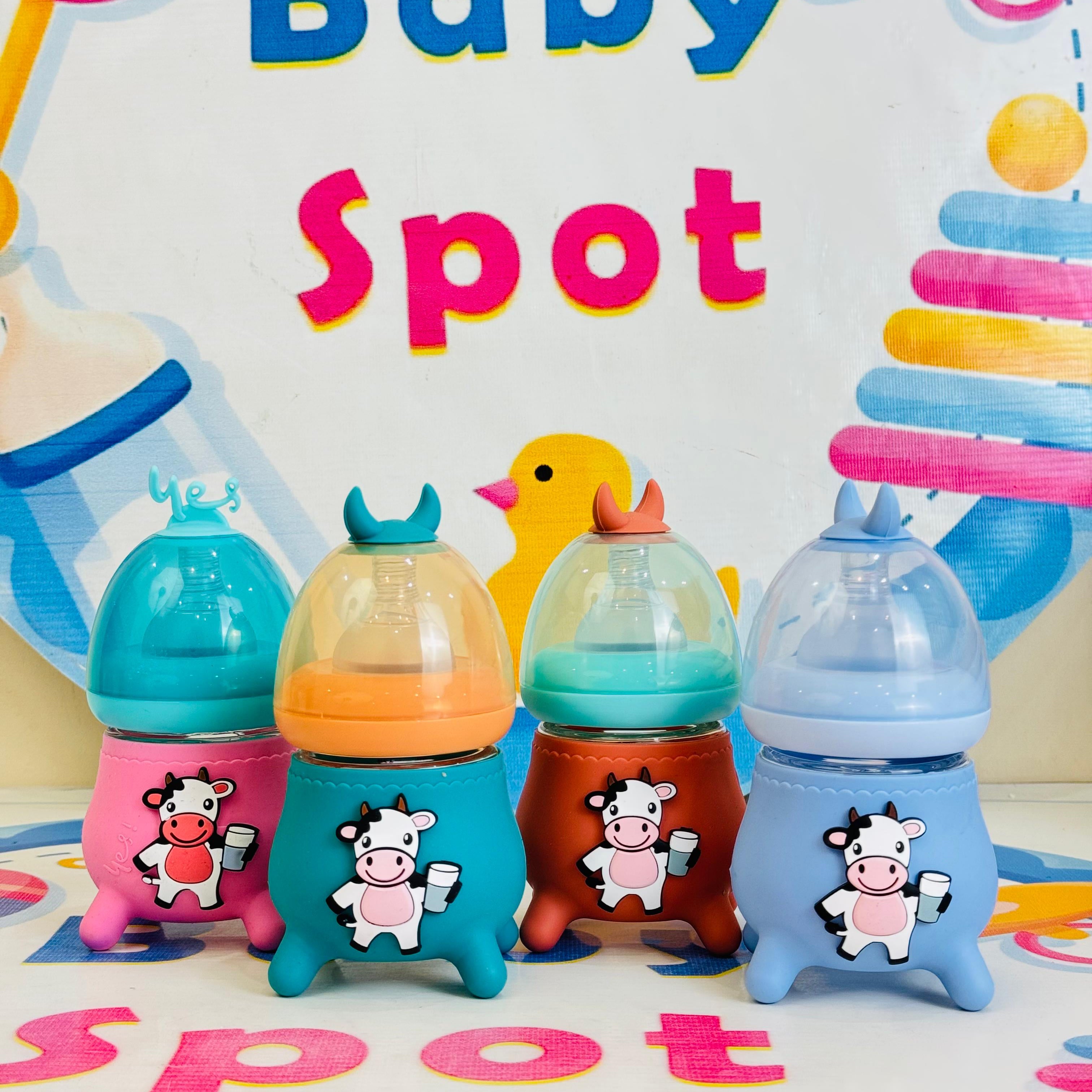 YES Branded Glass Feeder - 120ml