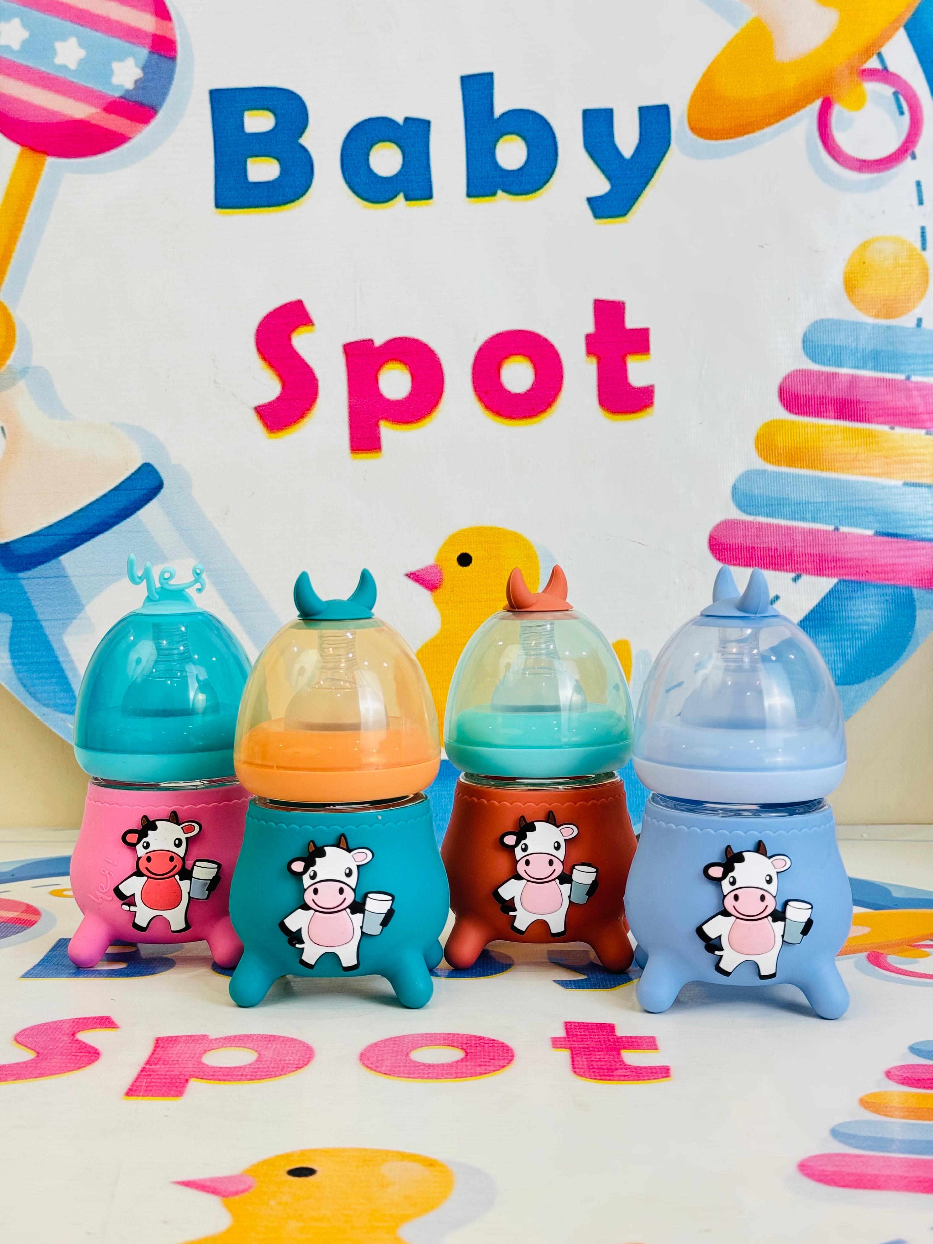 YES Branded Glass Feeder - 120ml