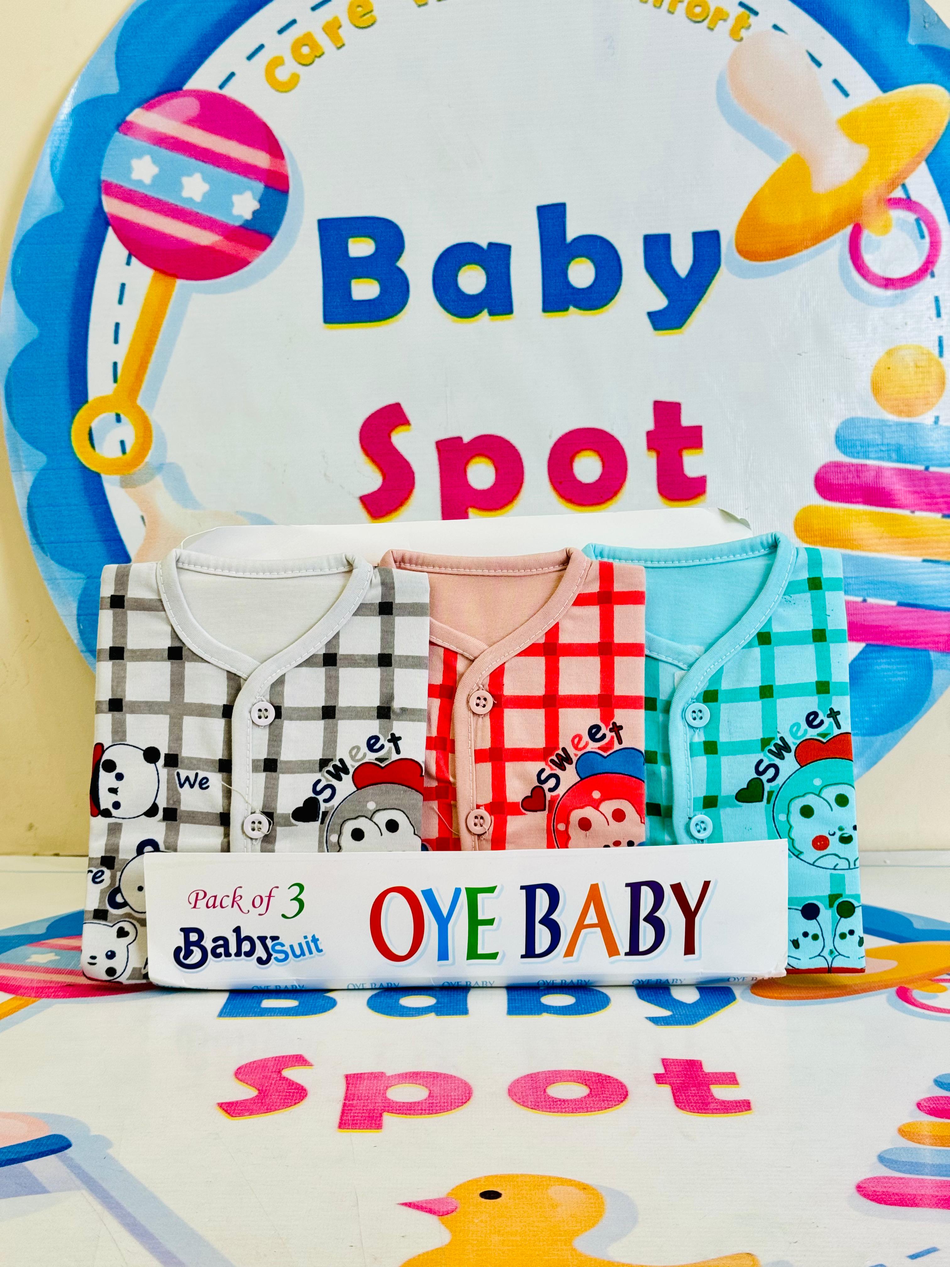 Baby Suits Set – Pack of 3