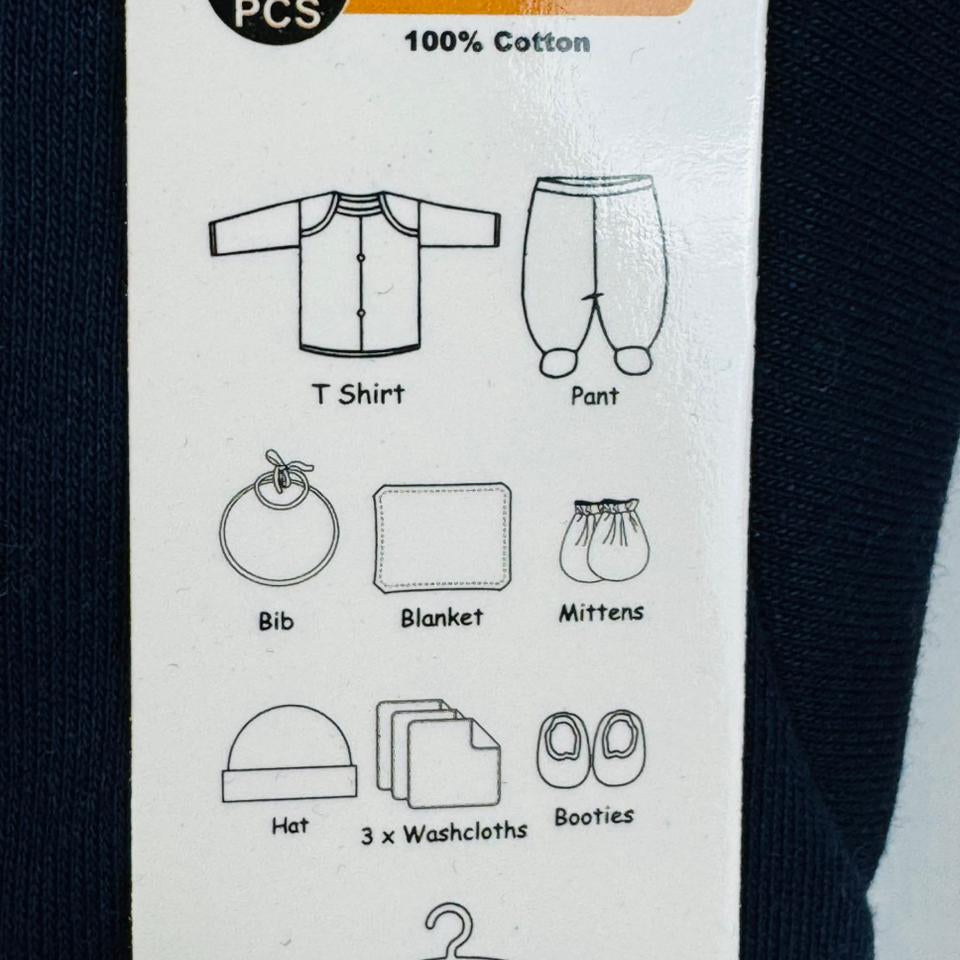 11 pcs baby starter set collection (Red)