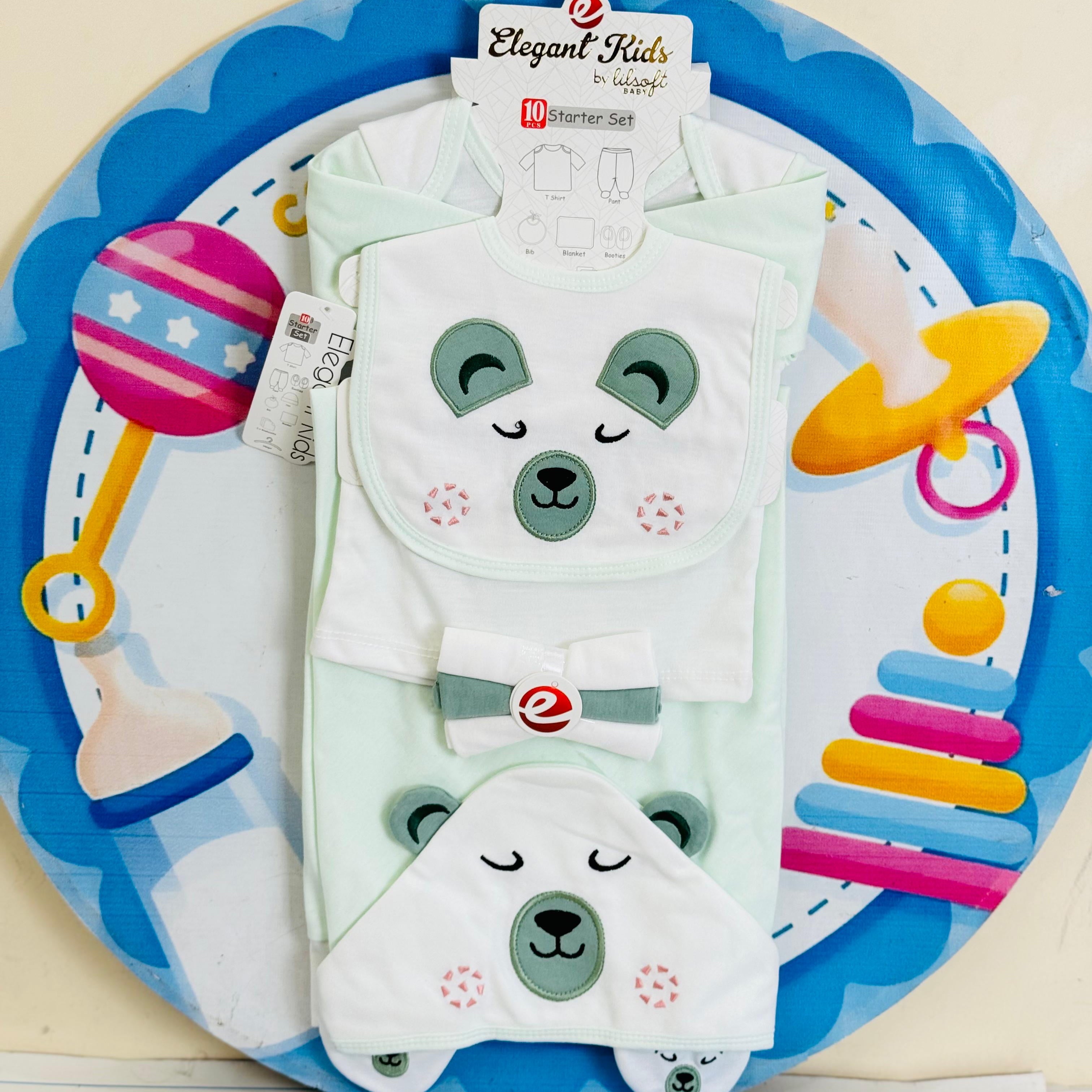 10 pcs baby starter set collection