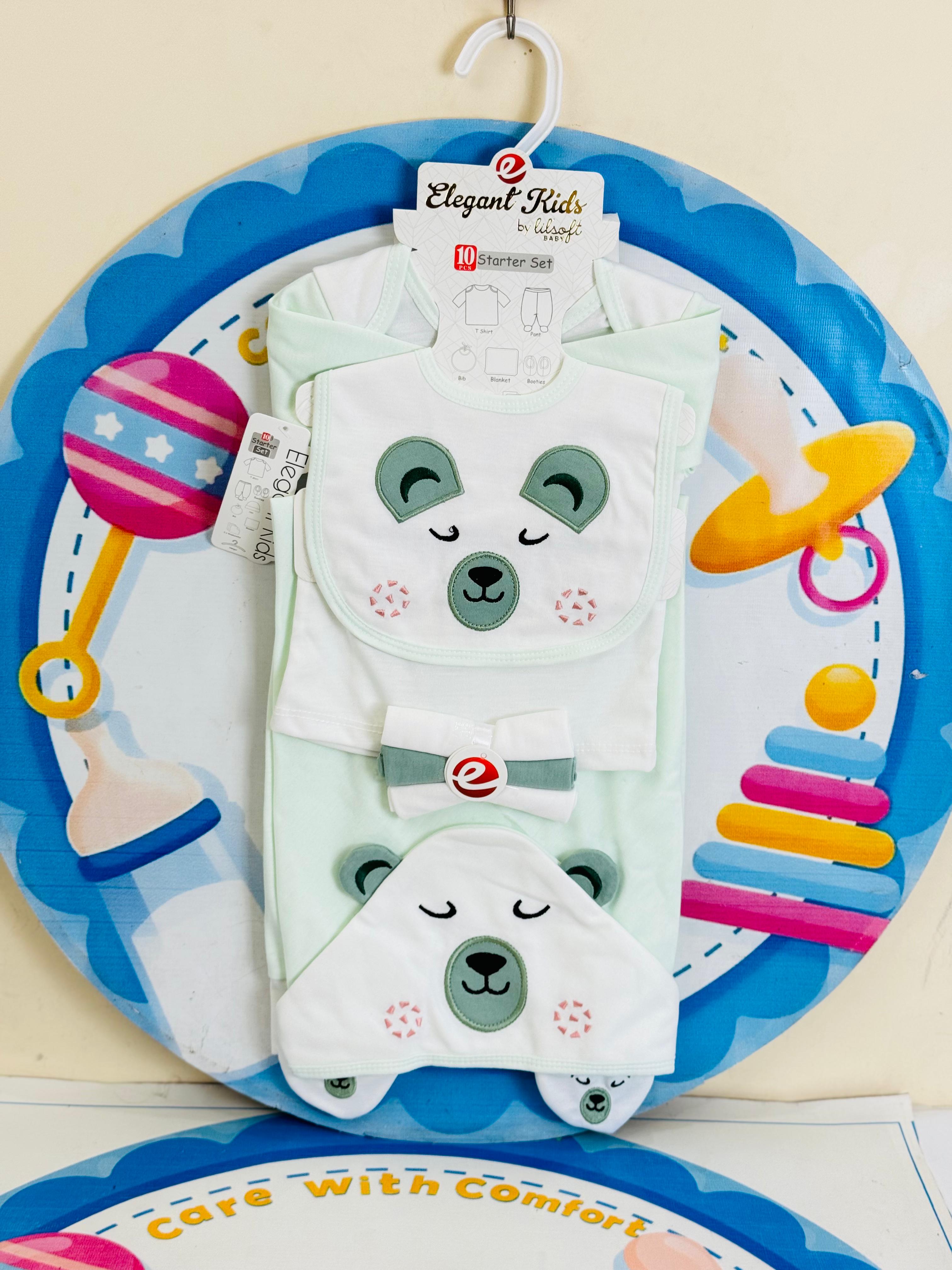10 pcs baby starter set collection