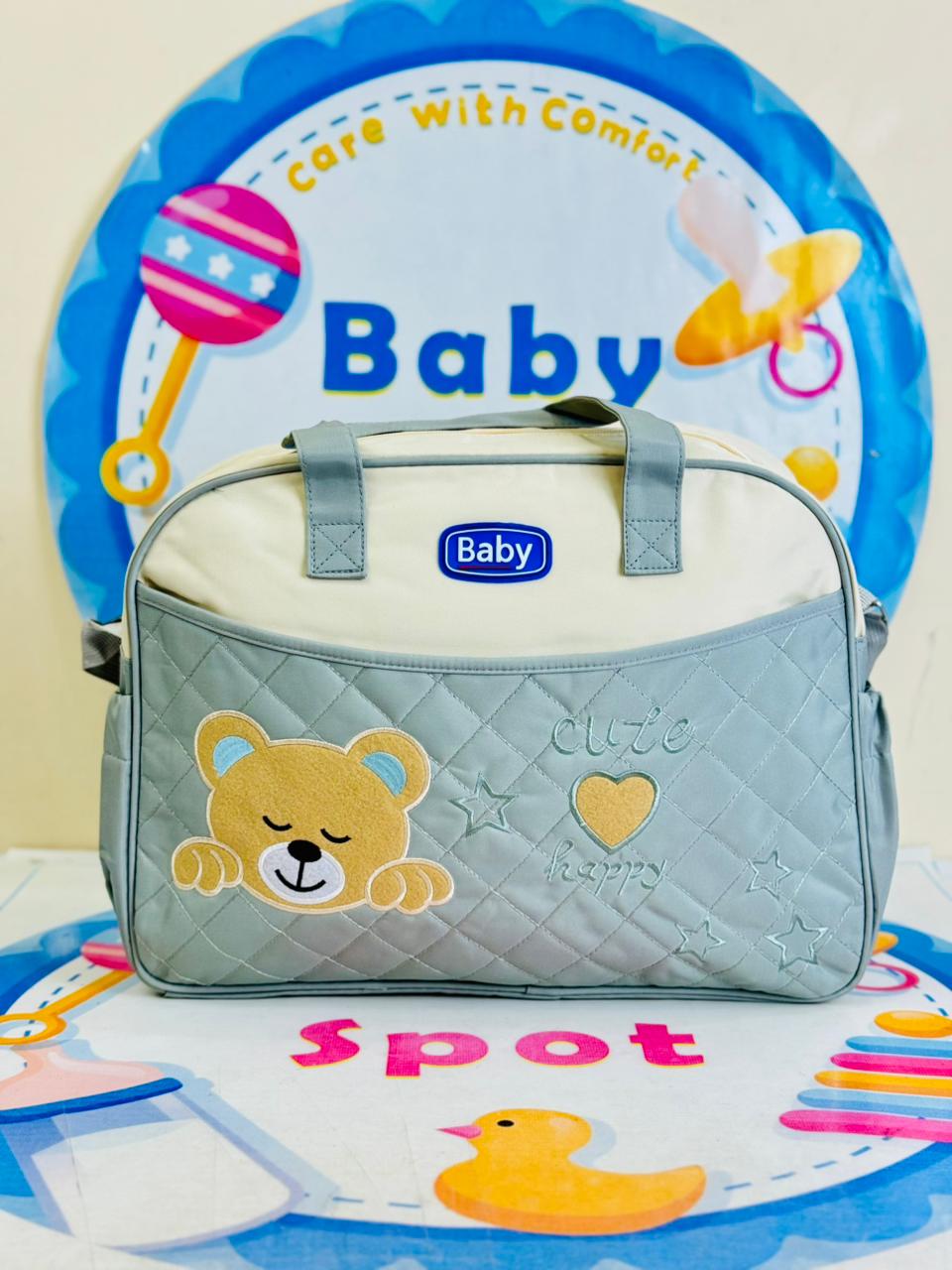 Large Size Baby/Mother Bags Collection Grey