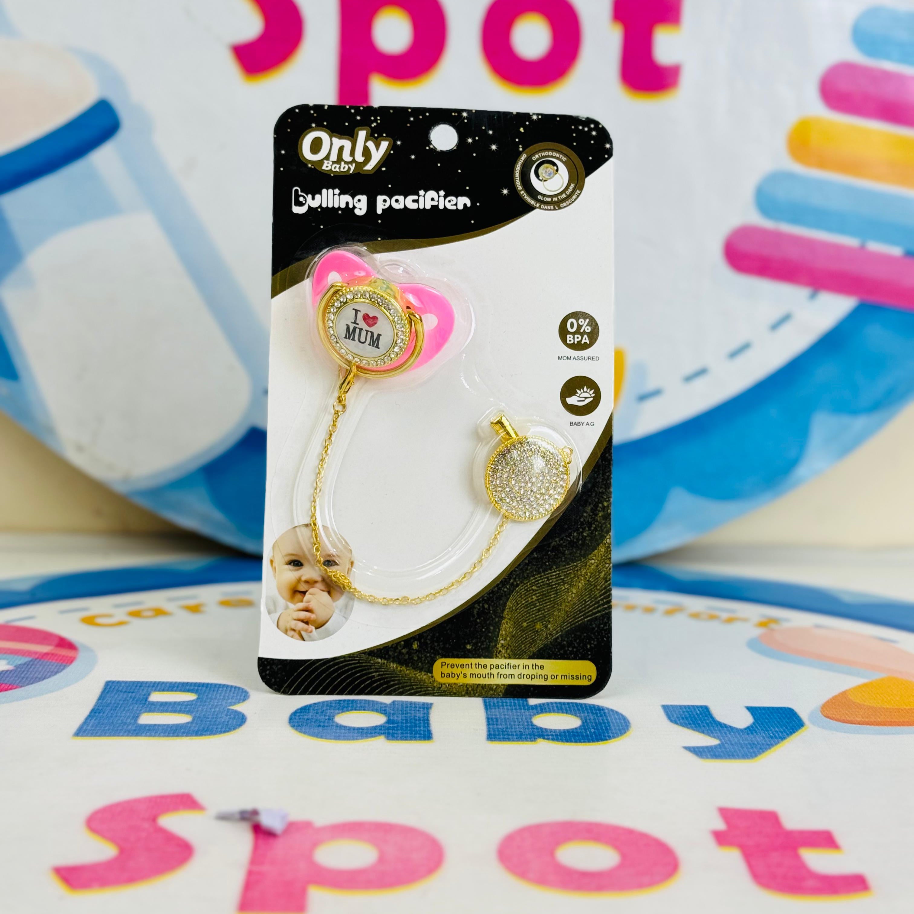 Baby Fancy Soother with Chain