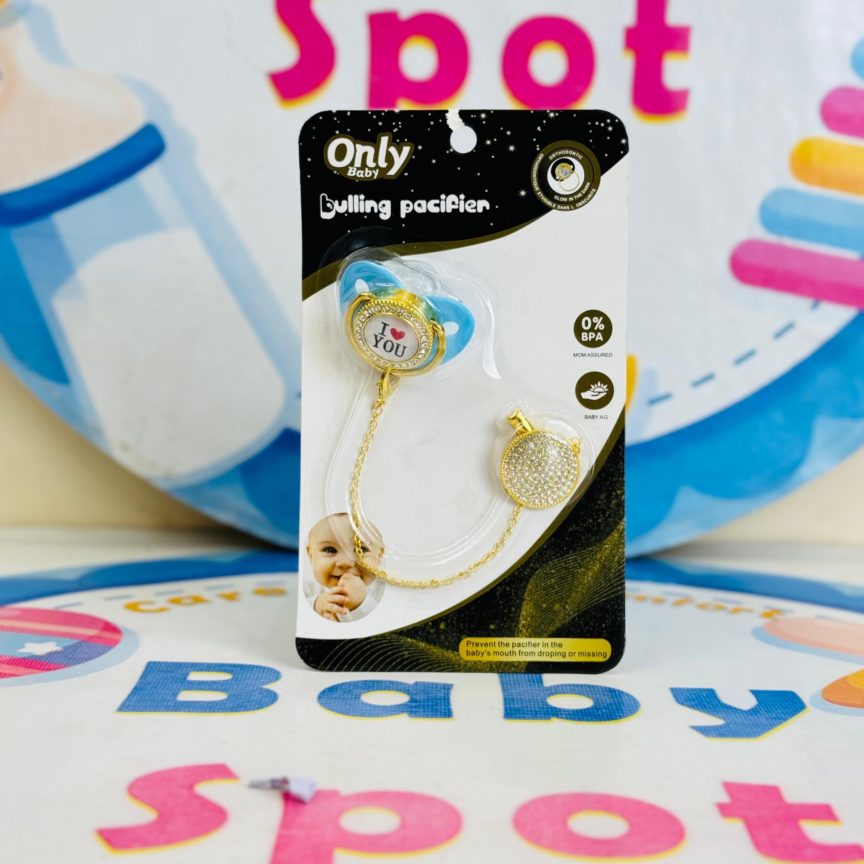 Baby Fancy Soother with Chain