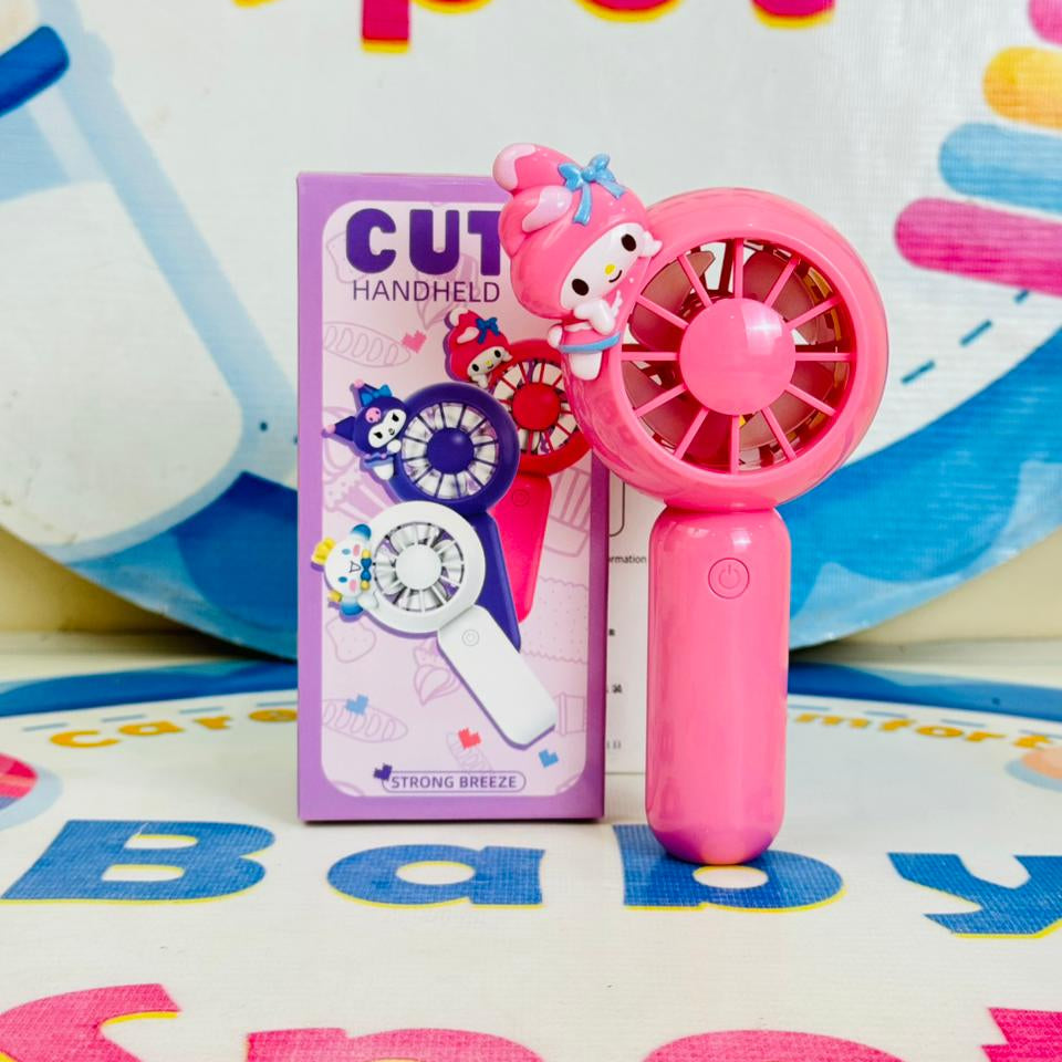 Mini rechargeable electric hand fans