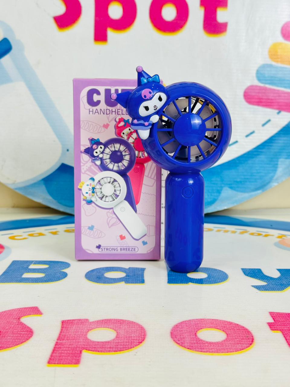 Mini rechargeable electric hand fans