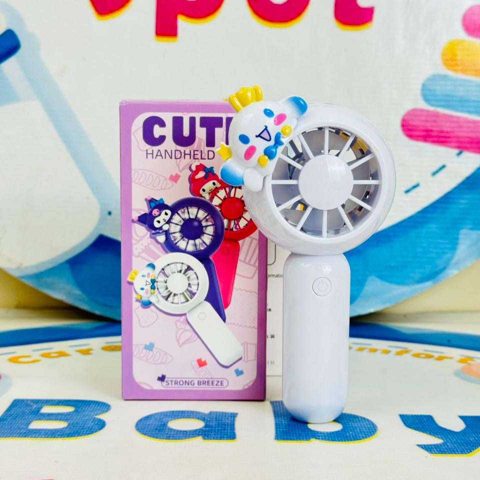 Mini rechargeable electric hand fans