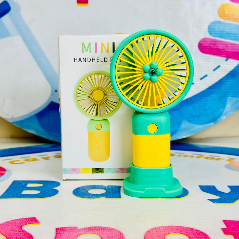 Mini rechargeable electric hand fans