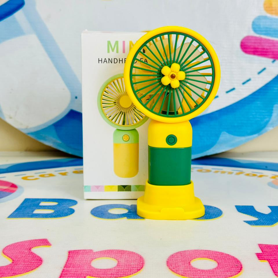 Mini rechargeable electric hand fans