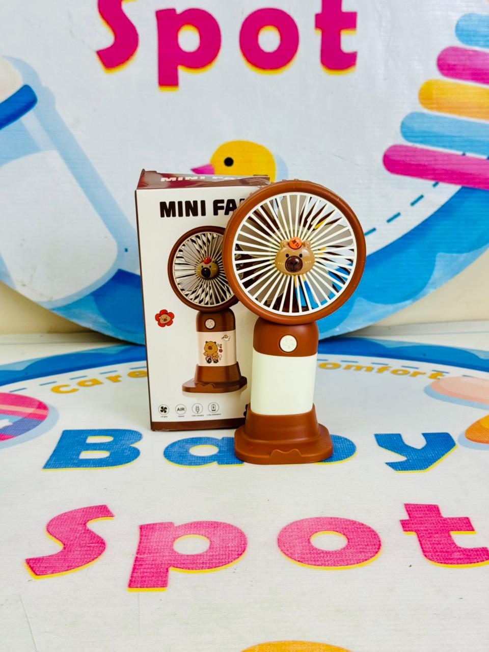 Mini rechargeable electric hand fans