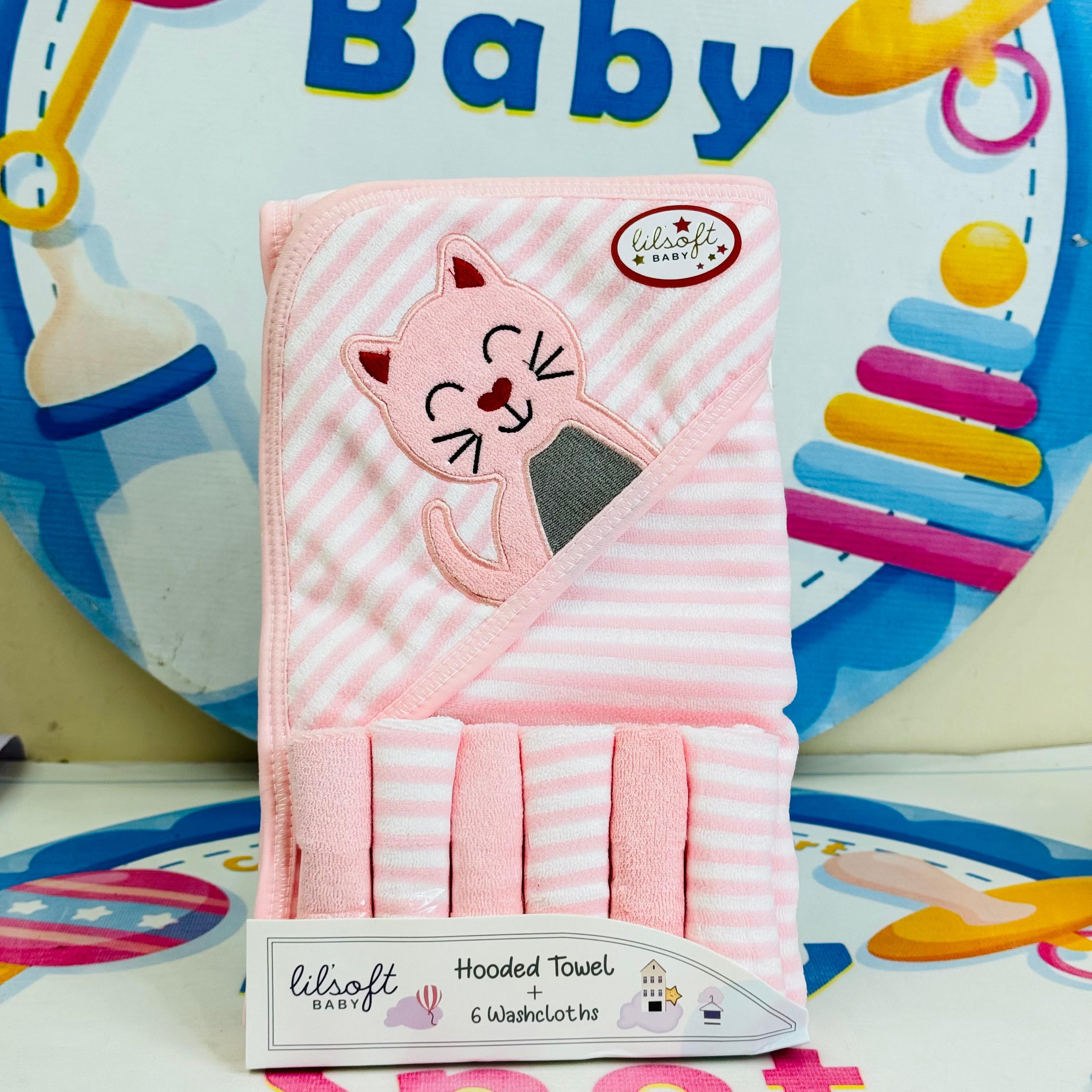Sunnoozy's 7-Piece Baby Towel Set