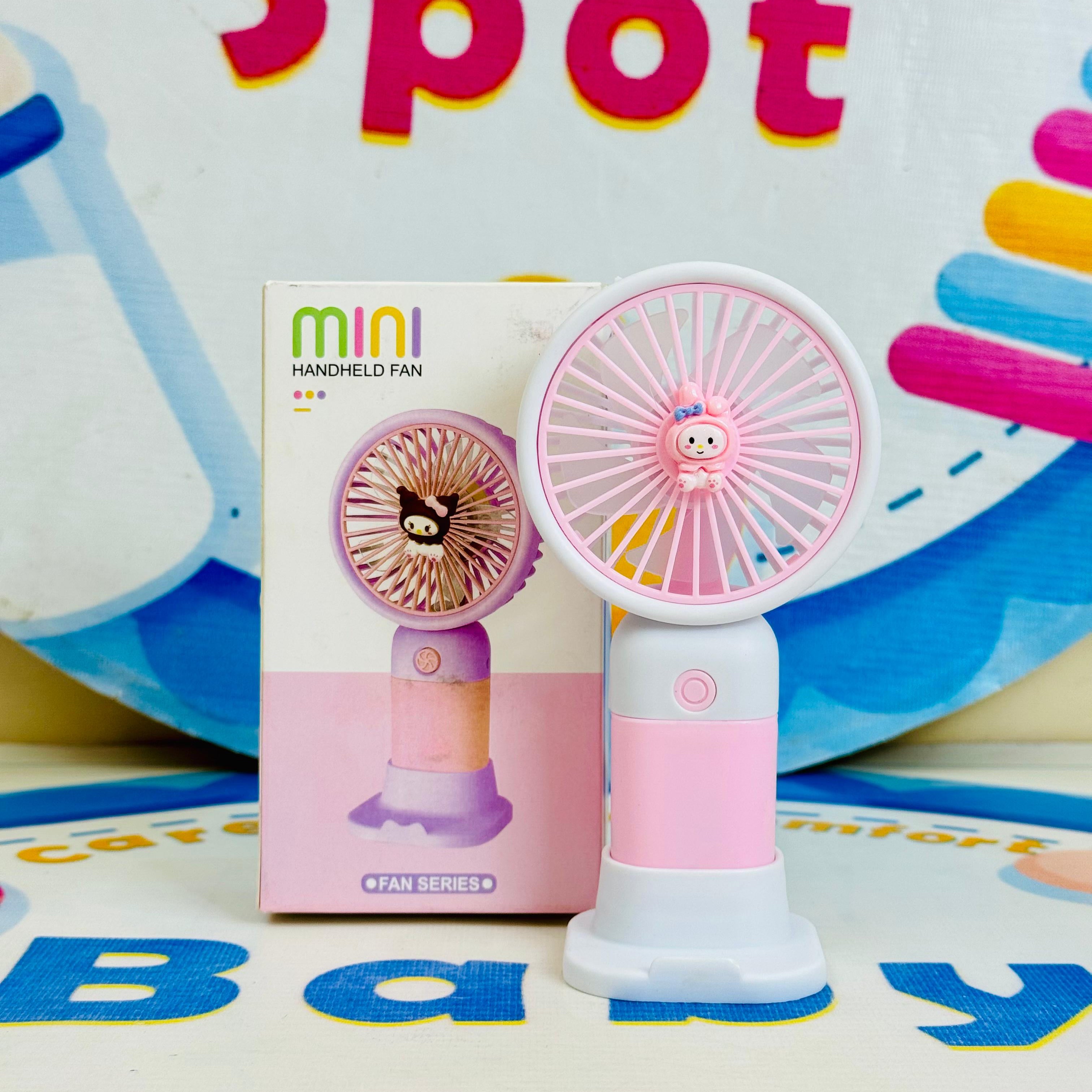 Mini rechargeable electric hand fans