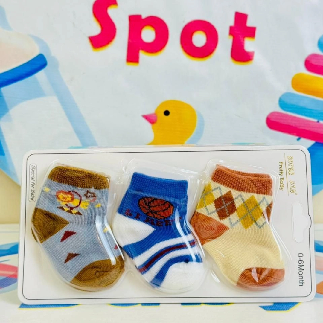 baby socks 3 in 1