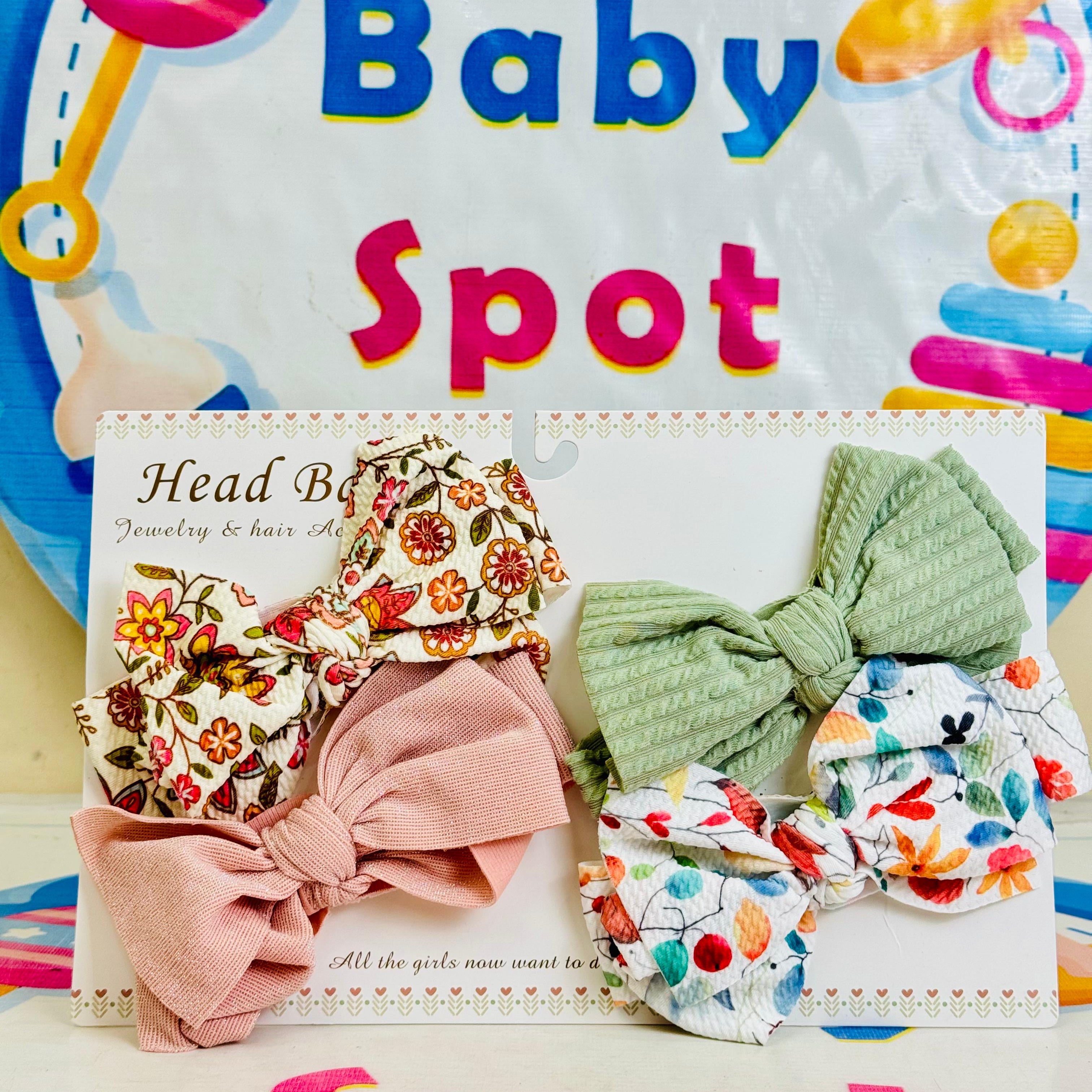 Hudson 4 in 1 hairbands set