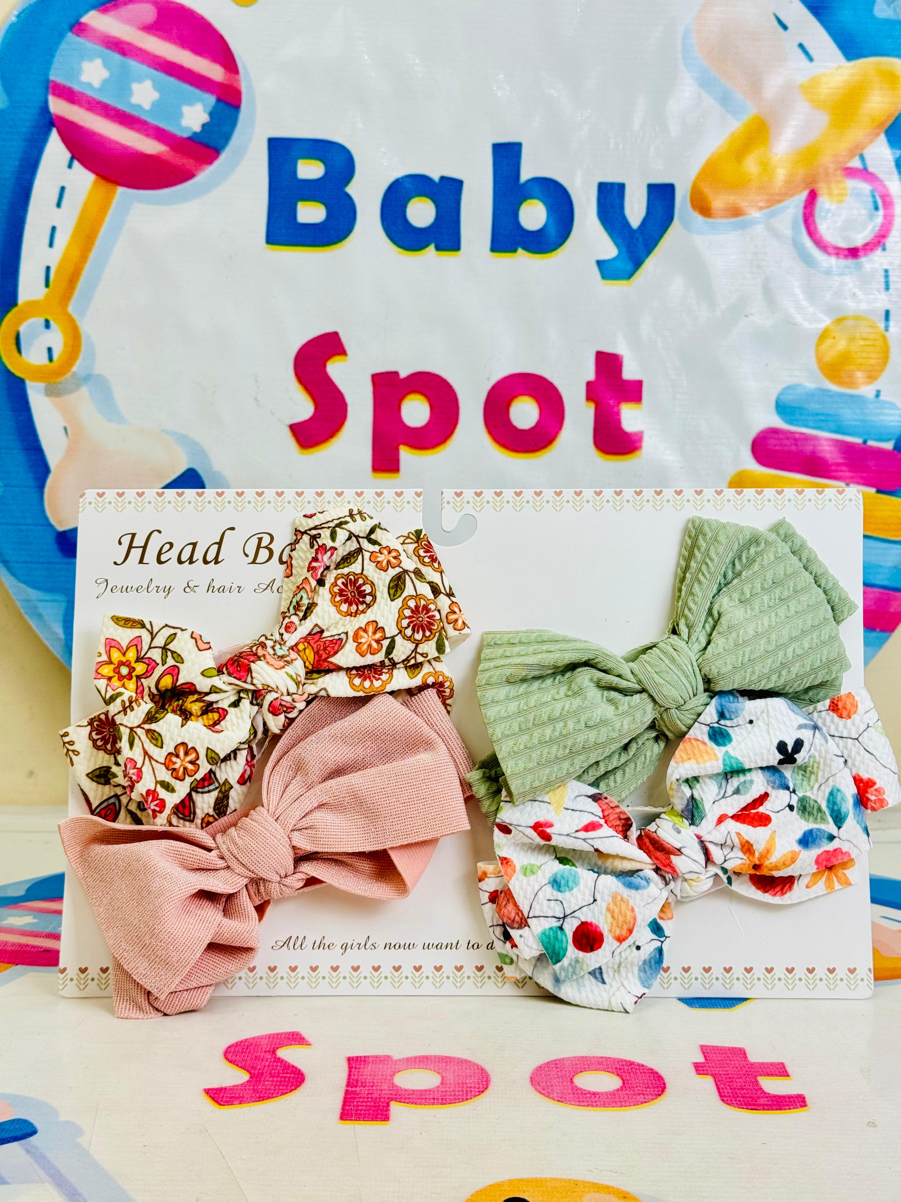 Hudson 4 in 1 hairbands set