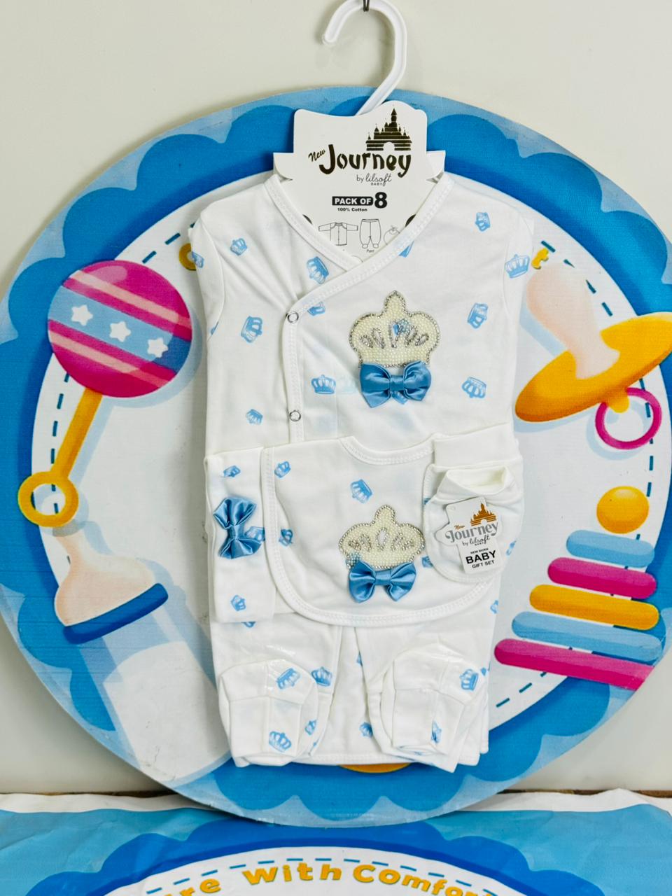 8-Pcs Starter Set for – Newborn Must-Have!