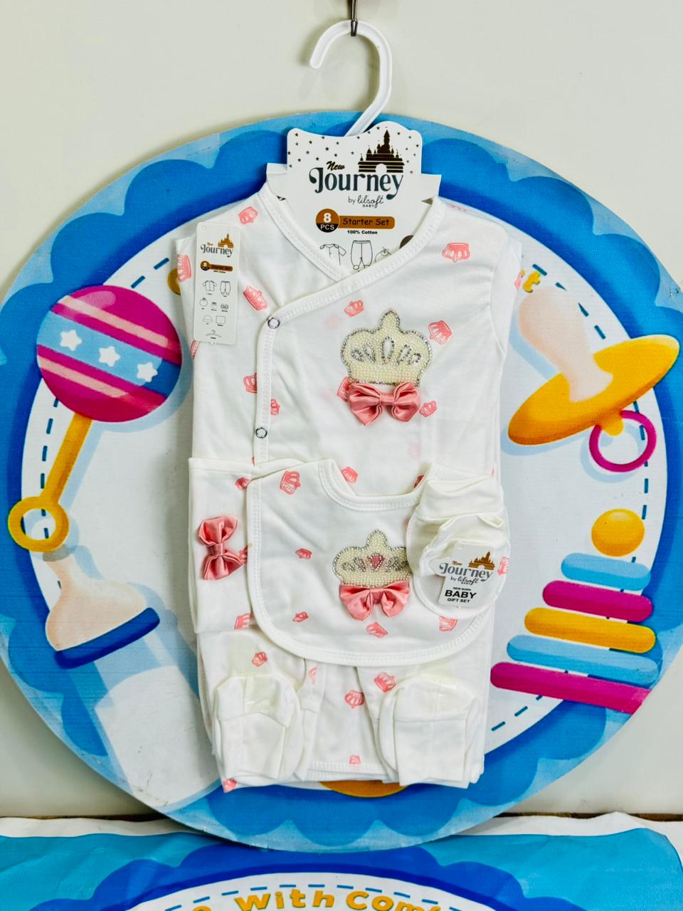 8-Pcs Starter Set for – Newborn Must-Have!