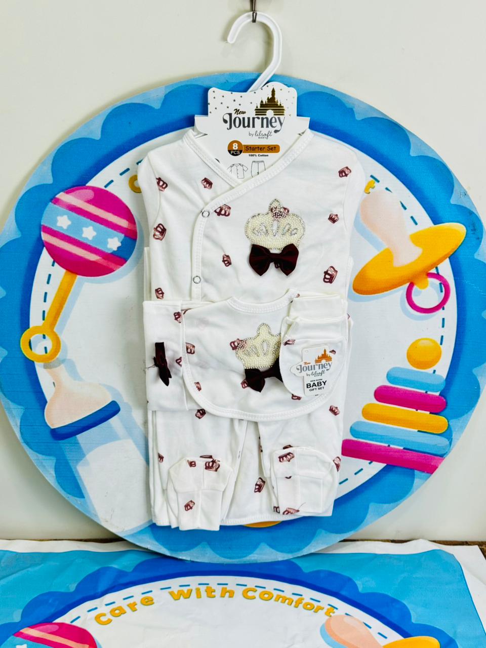 8-Pcs Starter Set for – Newborn Must-Have!