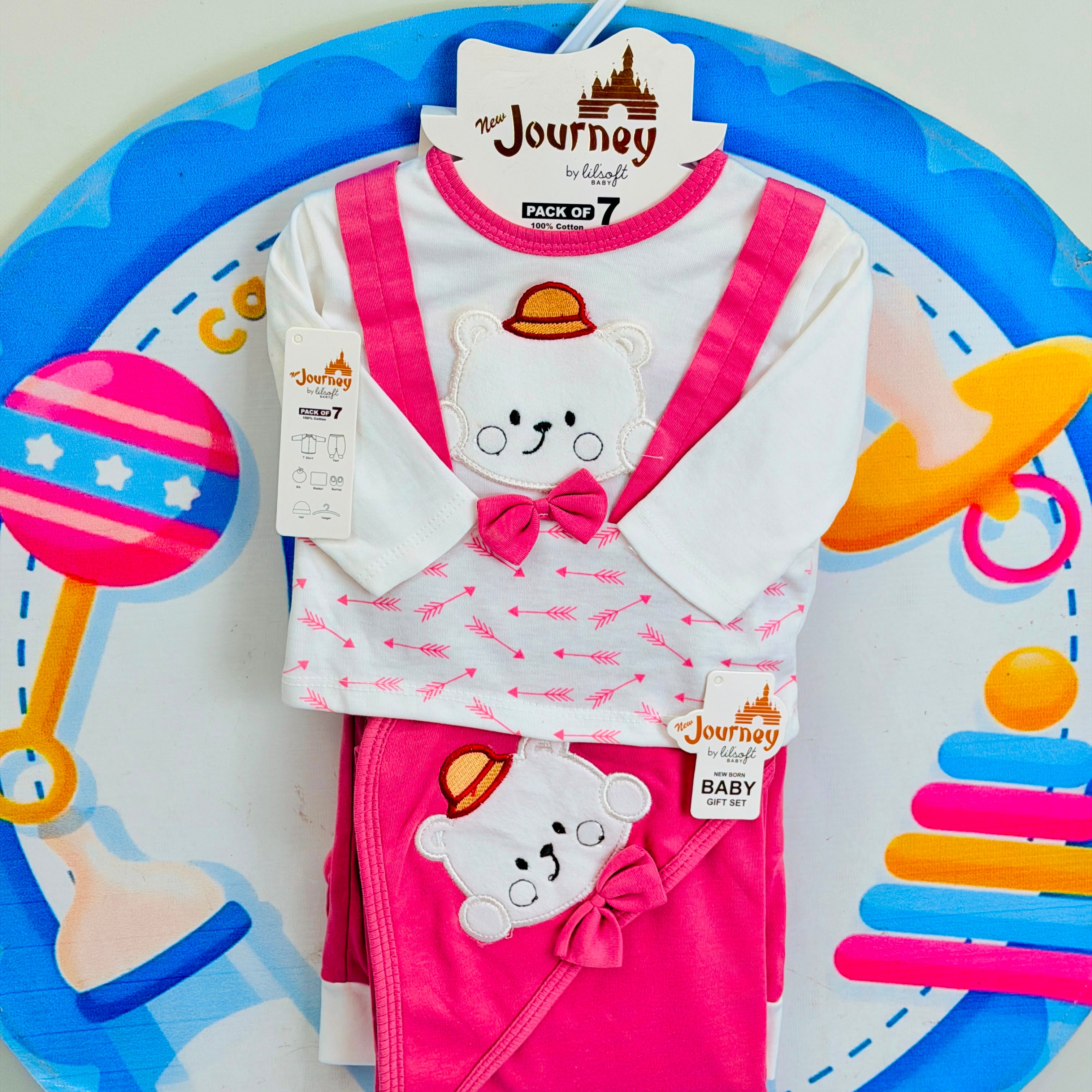 7 pcs baby starter set collection