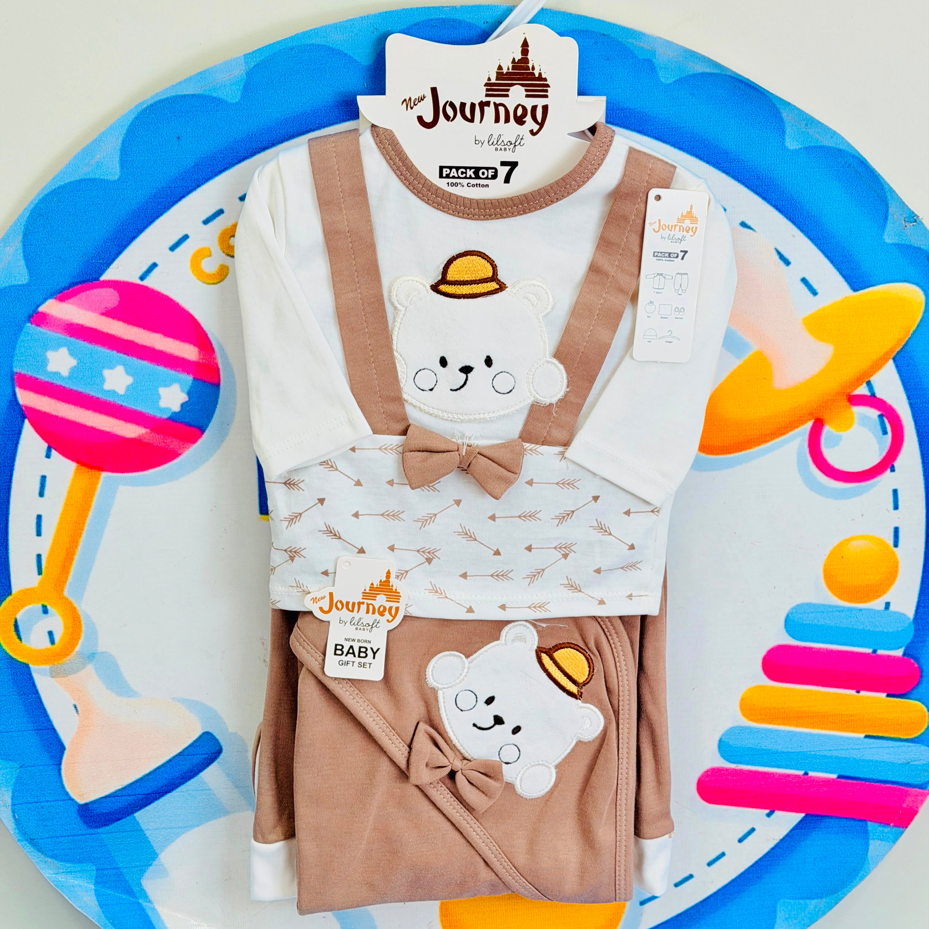 7 pcs baby starter set collection