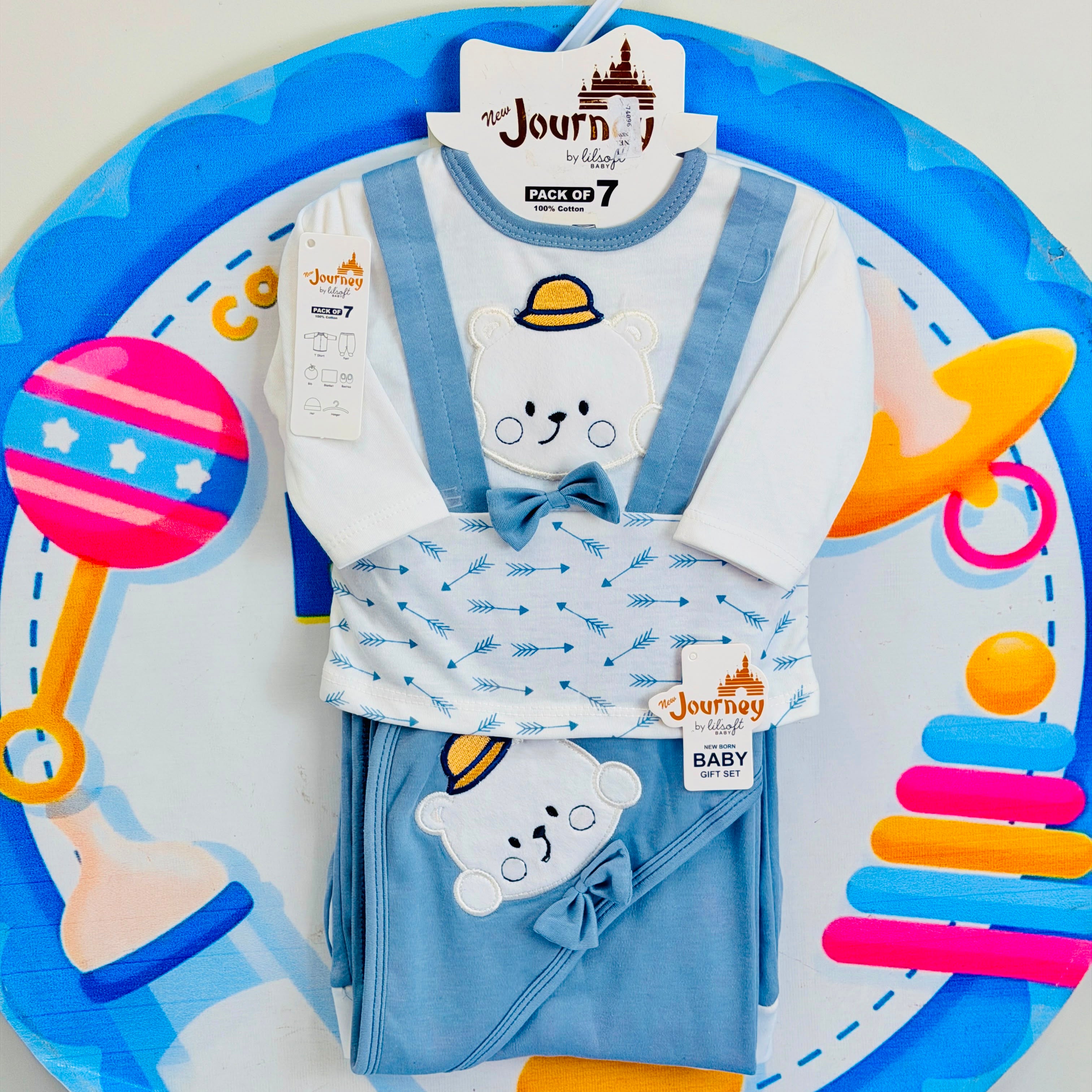 7 pcs baby starter set collection