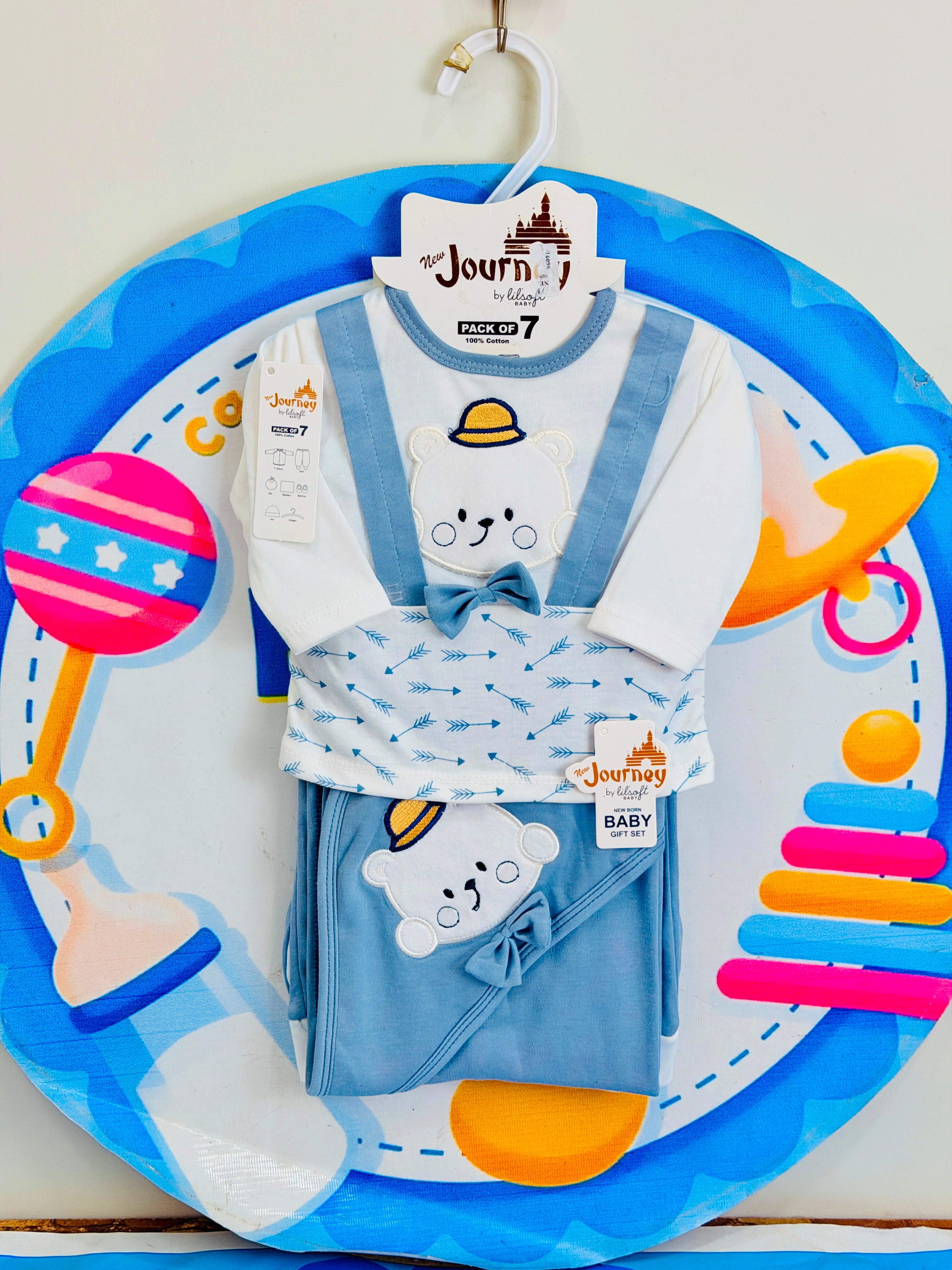 7 pcs baby starter set collection