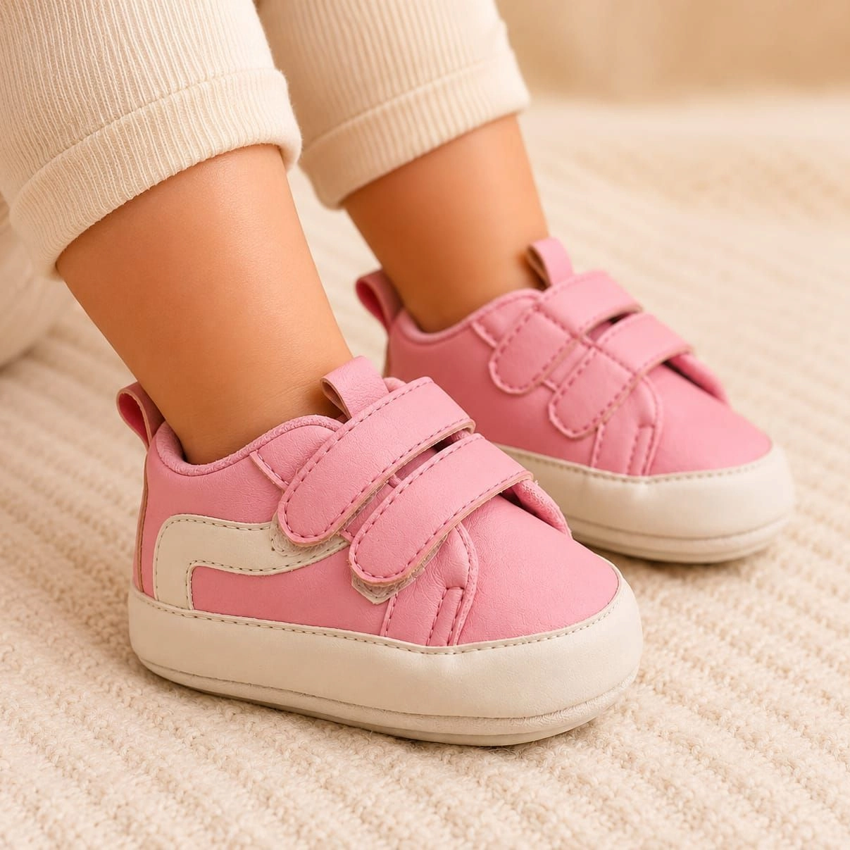 Imported Baby Shoes (Pink)