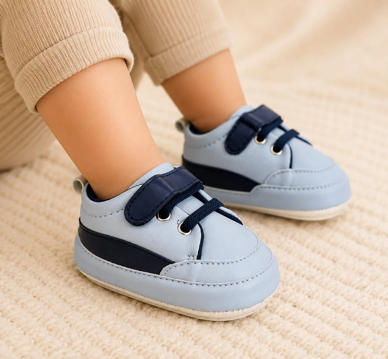 Tiny feet deserve the biggest comfort.

Our soft, breathable baby shoes are made for little ones aged 0-12 months. Whether it's their first crawl, first steps, or a day out, these lightweight shoes keep tiny feet cozy and comfortable.

Size: 0-3 3-6 6-9 9-12 Months

Soft & breathable knit fabric

Lightweight, flexible sole

Delivery available across Pakistan

Send us a DM to place your order-we'd love to help your little one take their first stylish steps.

#feed #BabyShoes #Newborn #InfantShoes #BabyFashio