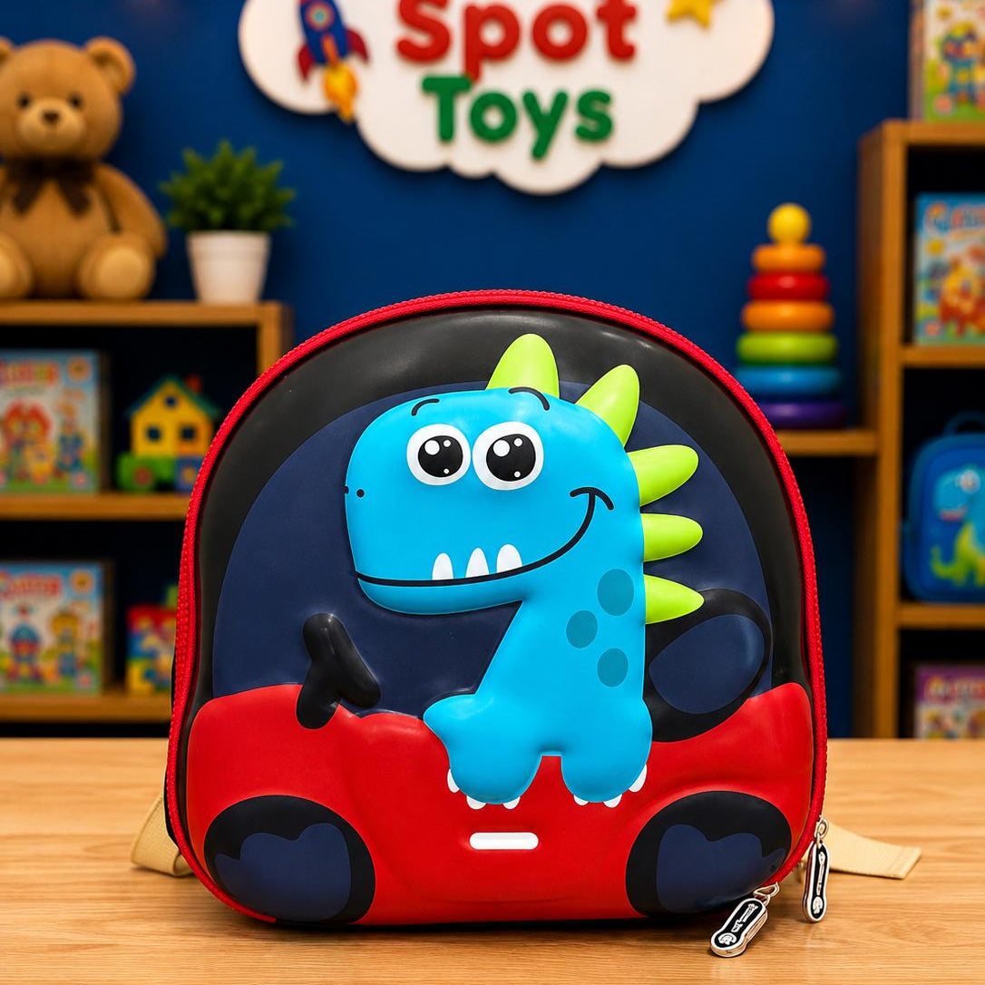 Imported Kids 3D Backpack – Preschool, Picnic & Travel Bag