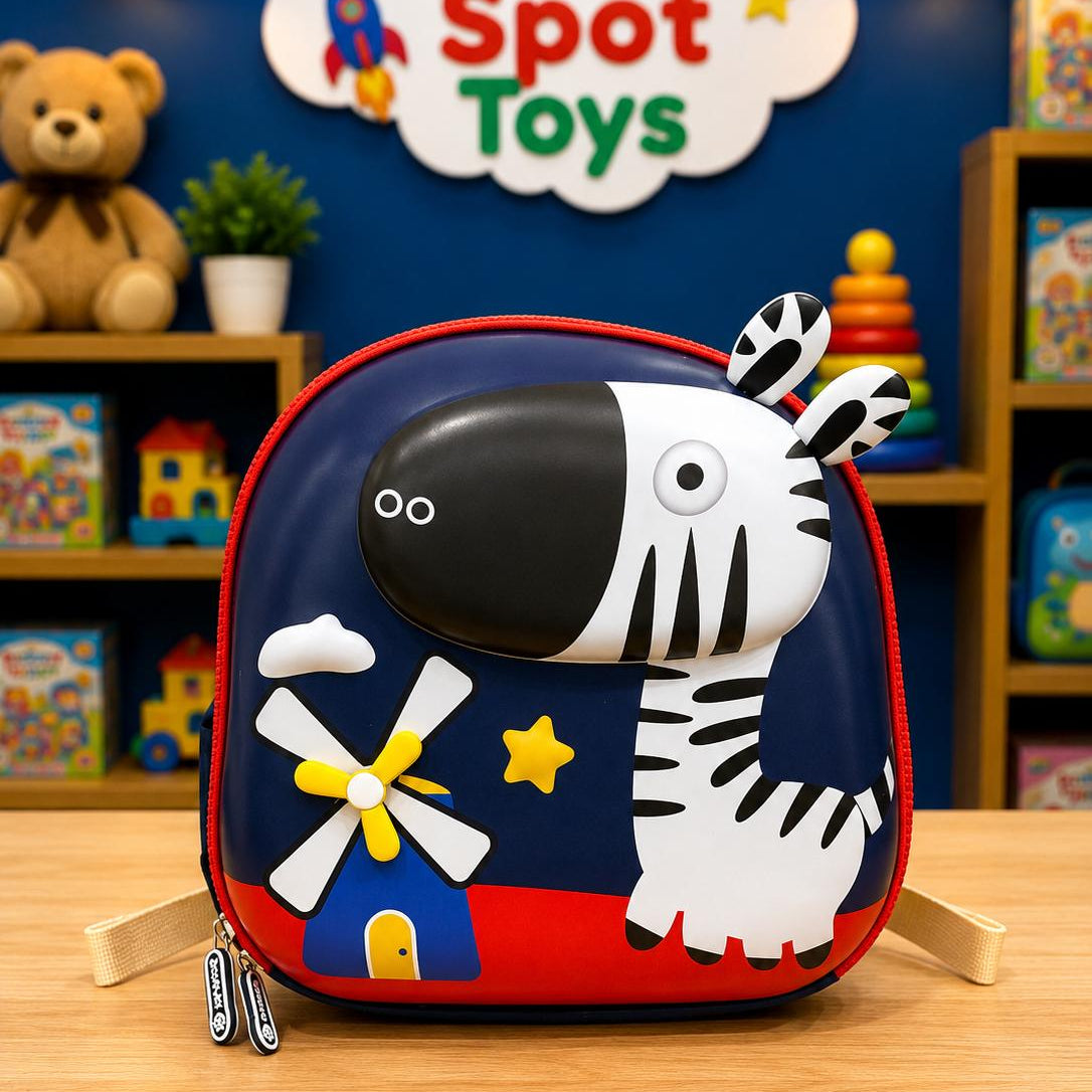 Imported Kids 3D Backpack – Preschool, Picnic & Travel Bag