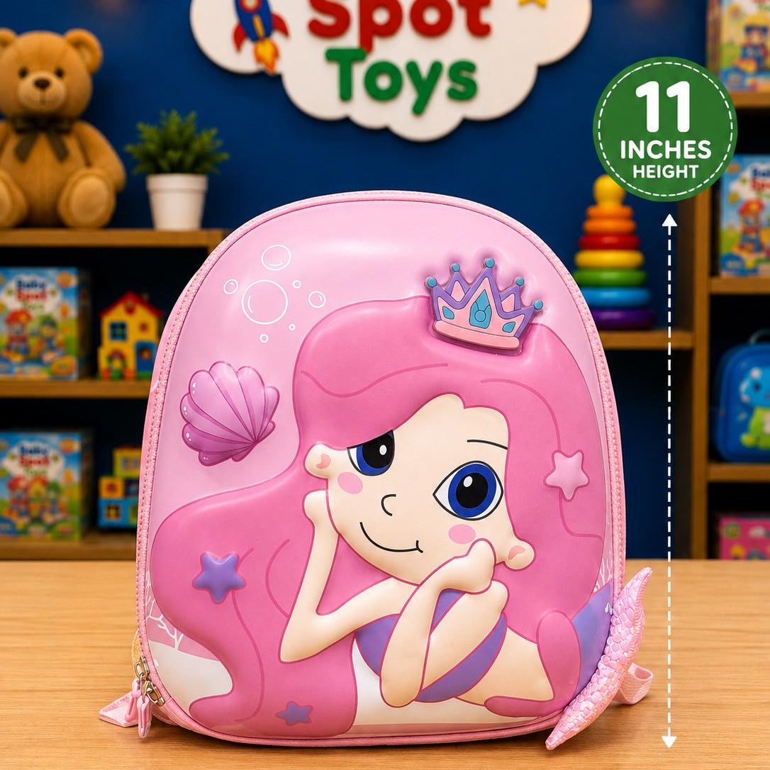 Imported Kids 3D Backpack – Preschool, Picnic & Travel Bag