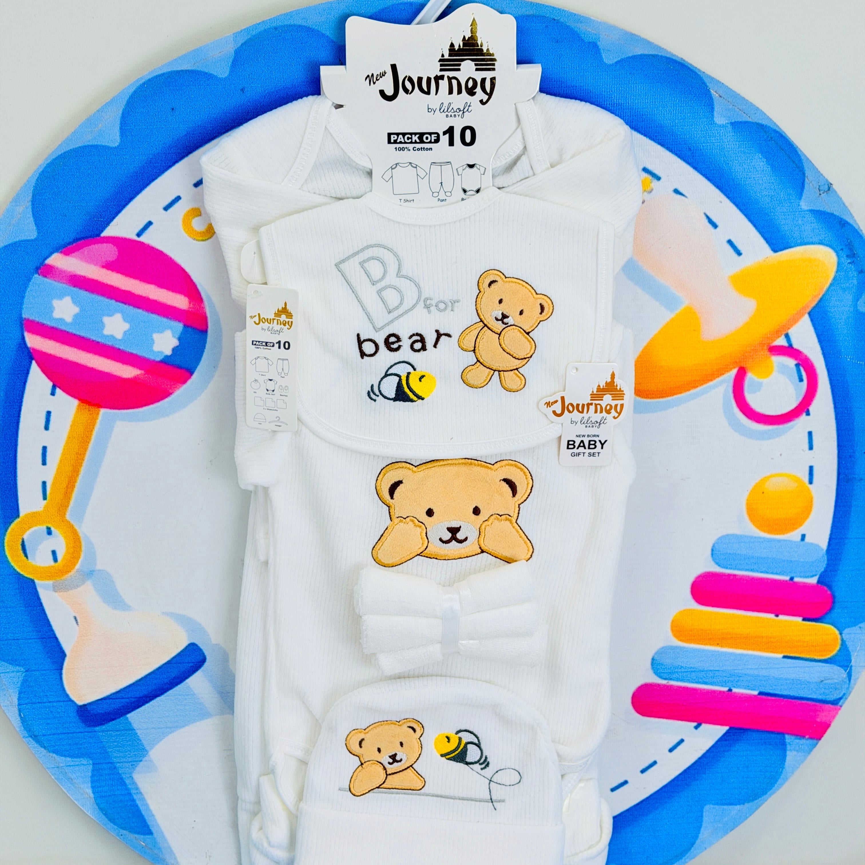 10 Pcs Winter Fleece Baby Starter Set – Warm & Cozy