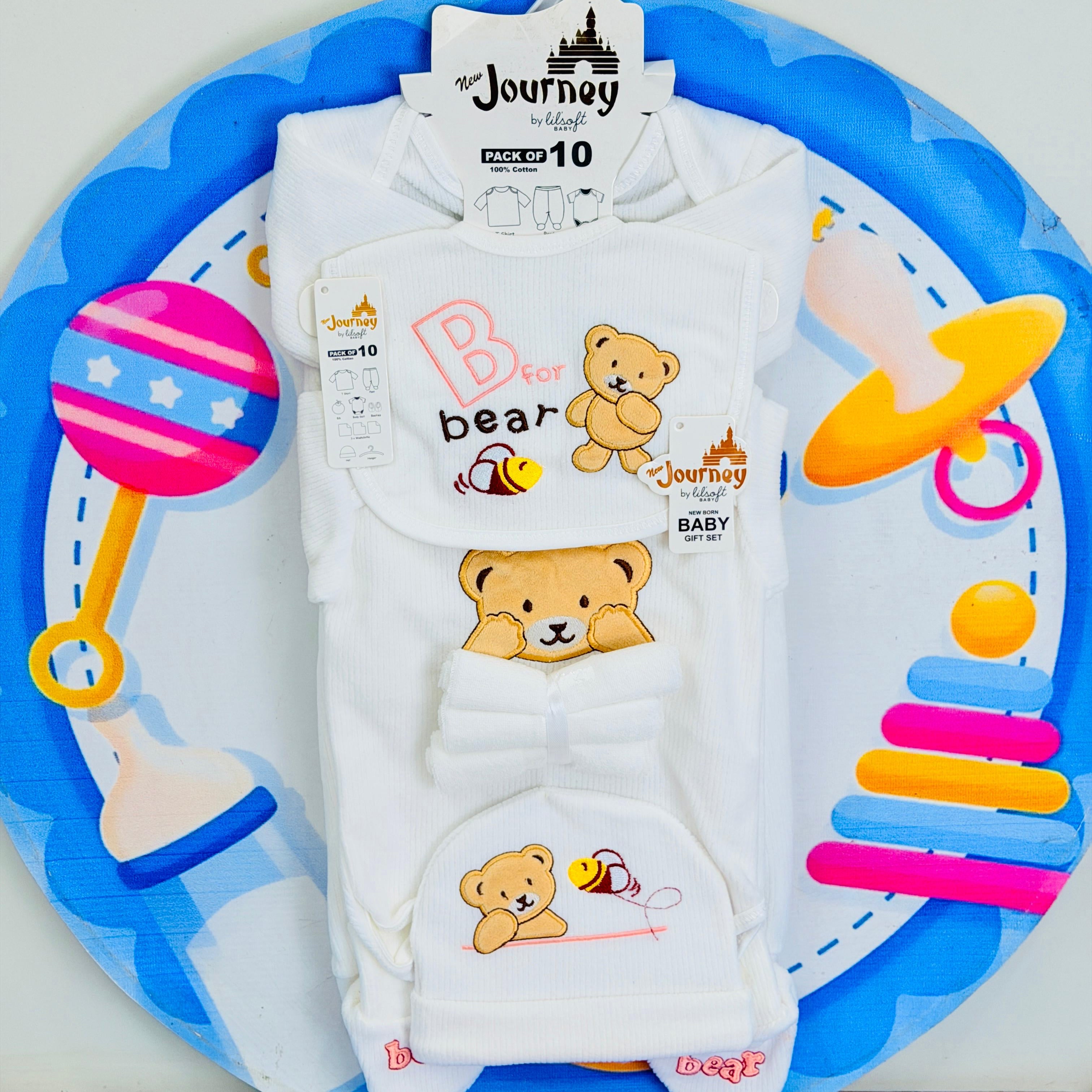 10 Pcs Winter Fleece Baby Starter Set – Warm & Cozy