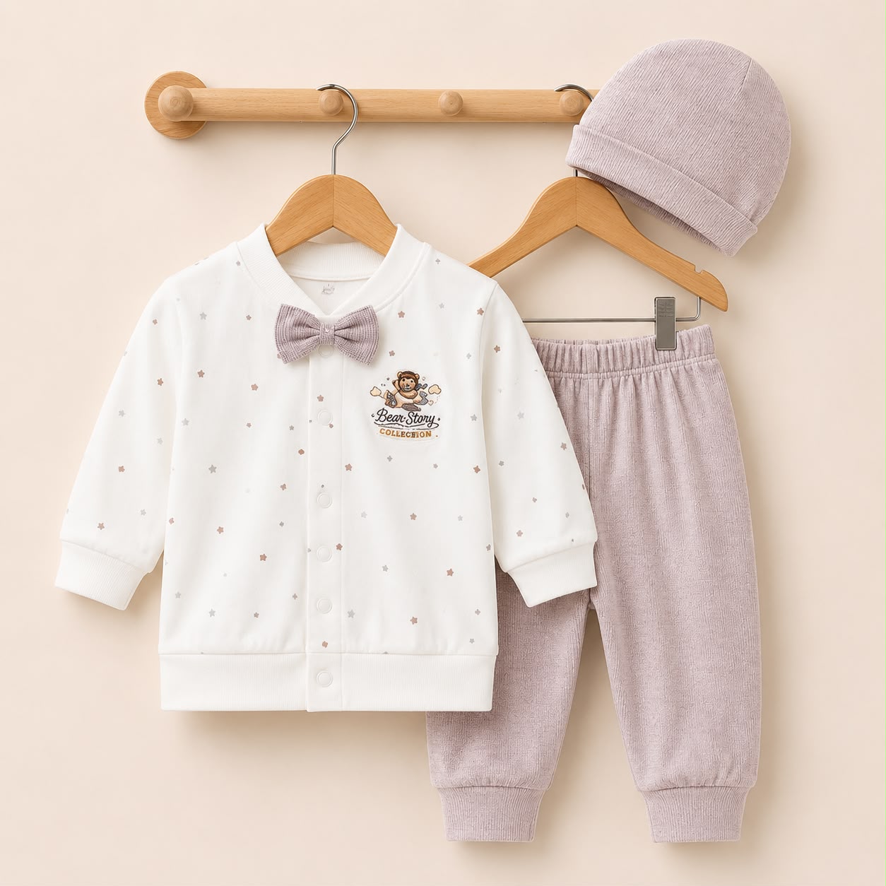 Baby Pajama Suit with Cap SK(0-3 months)
