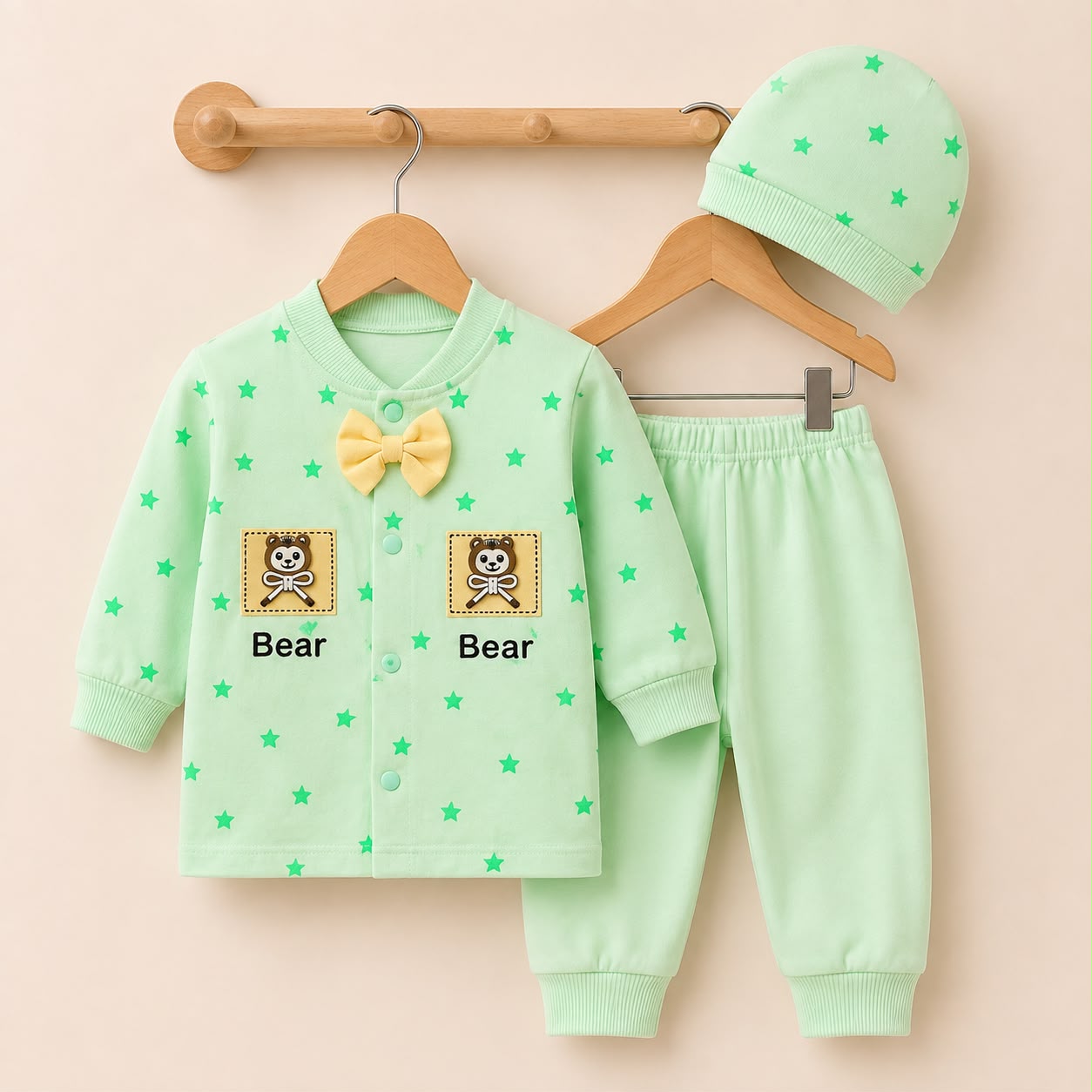 Baby Pajama Suit with Cap SK(0-3 months)
