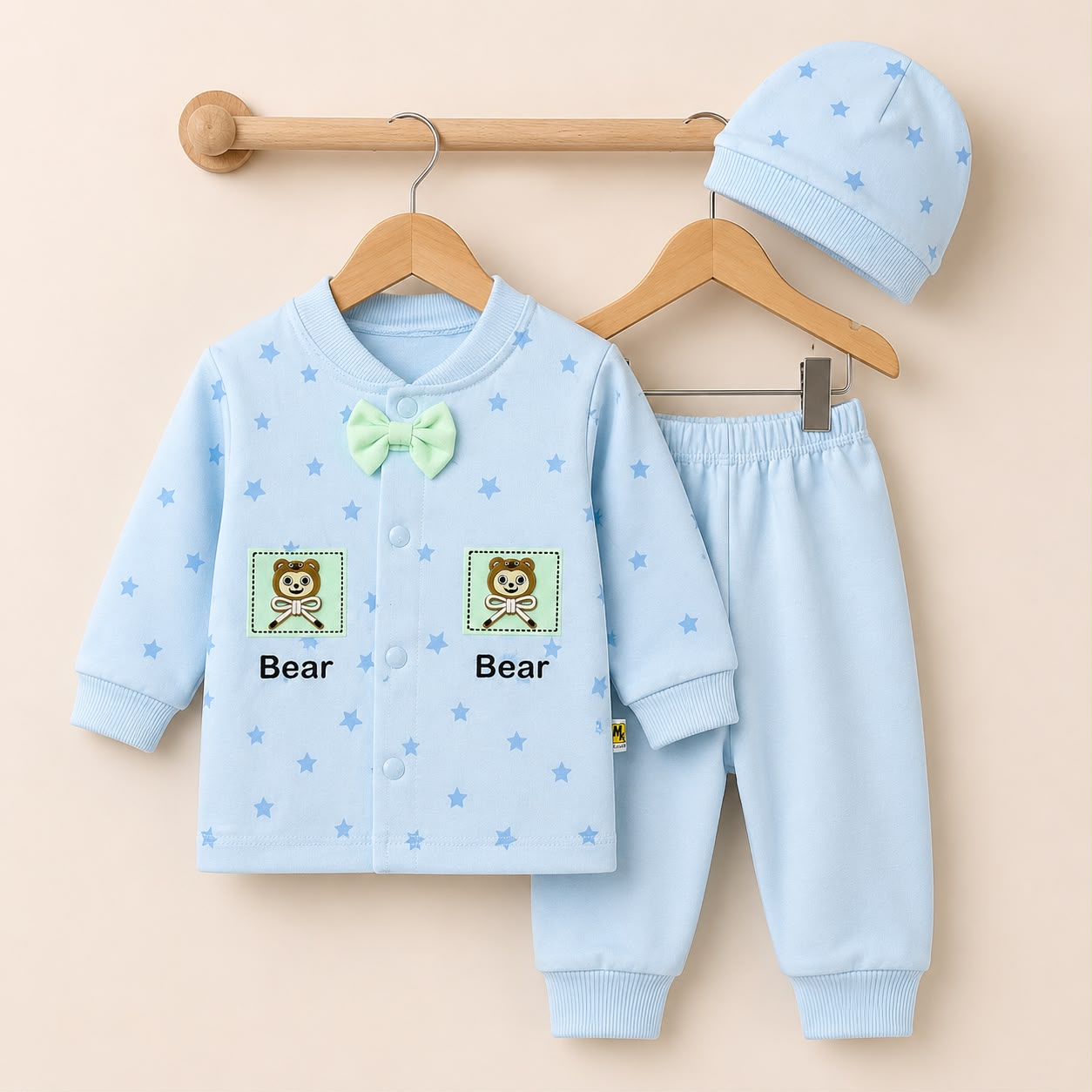 Baby Pajama Suit with Cap SK(0-3 months)
