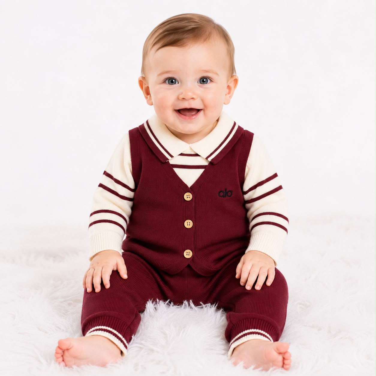 Baby Woolen Pajama Suits – Winter Collection ❄️