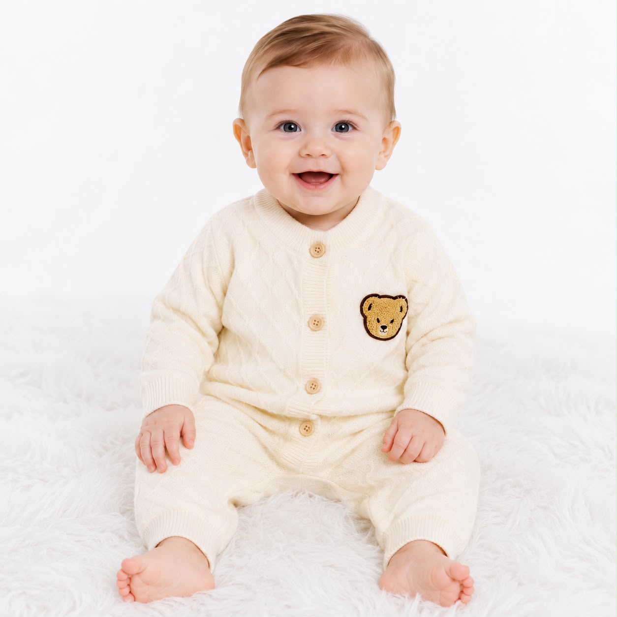 Imported Woolen Baby Rompers