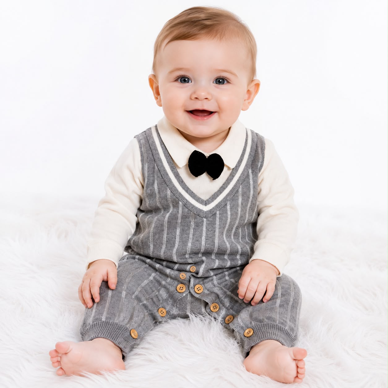 Imported Woolen Baby Rompers