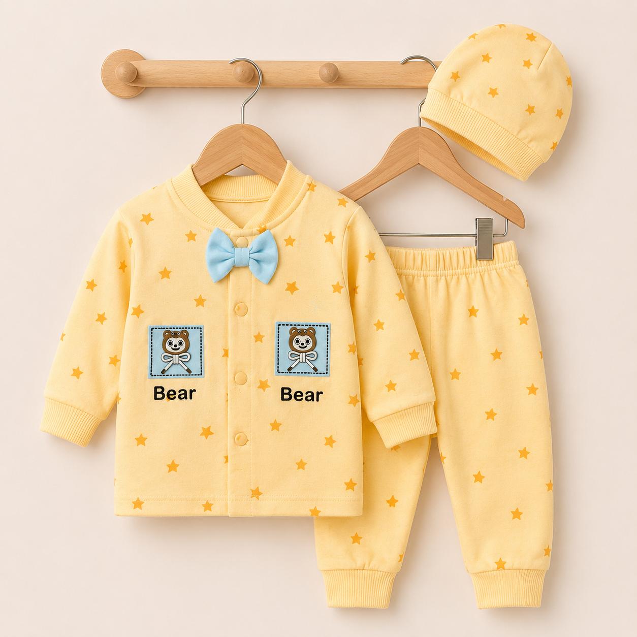 Baby Pajama Suit with Cap SK(0-3 months)