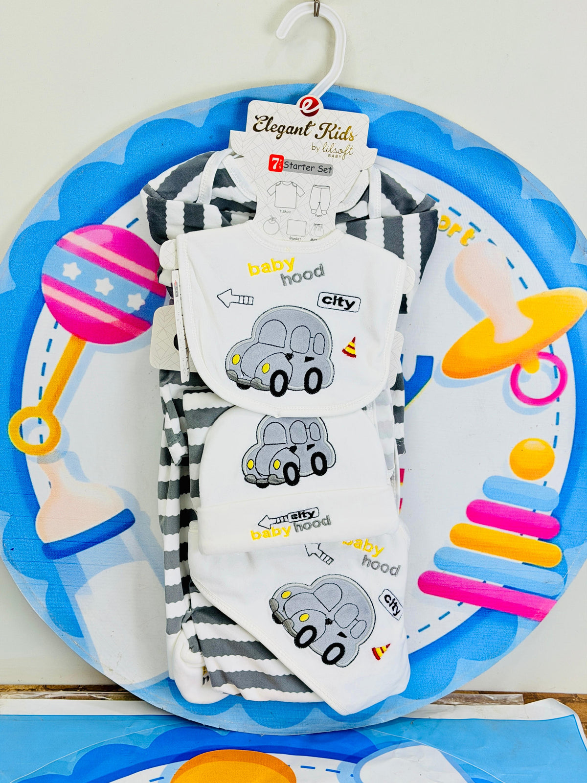 7 Pcs Winter velvet Baby Starter Set – Warm & Cozy