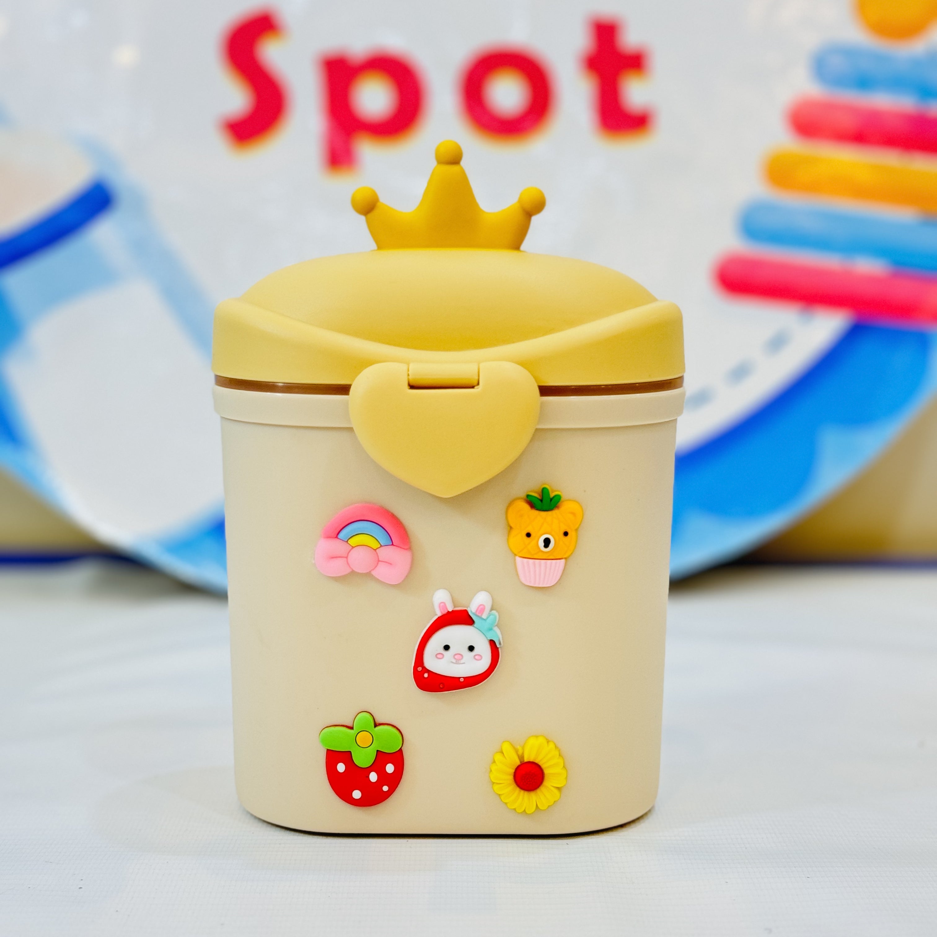 Imported baby milk powder containers