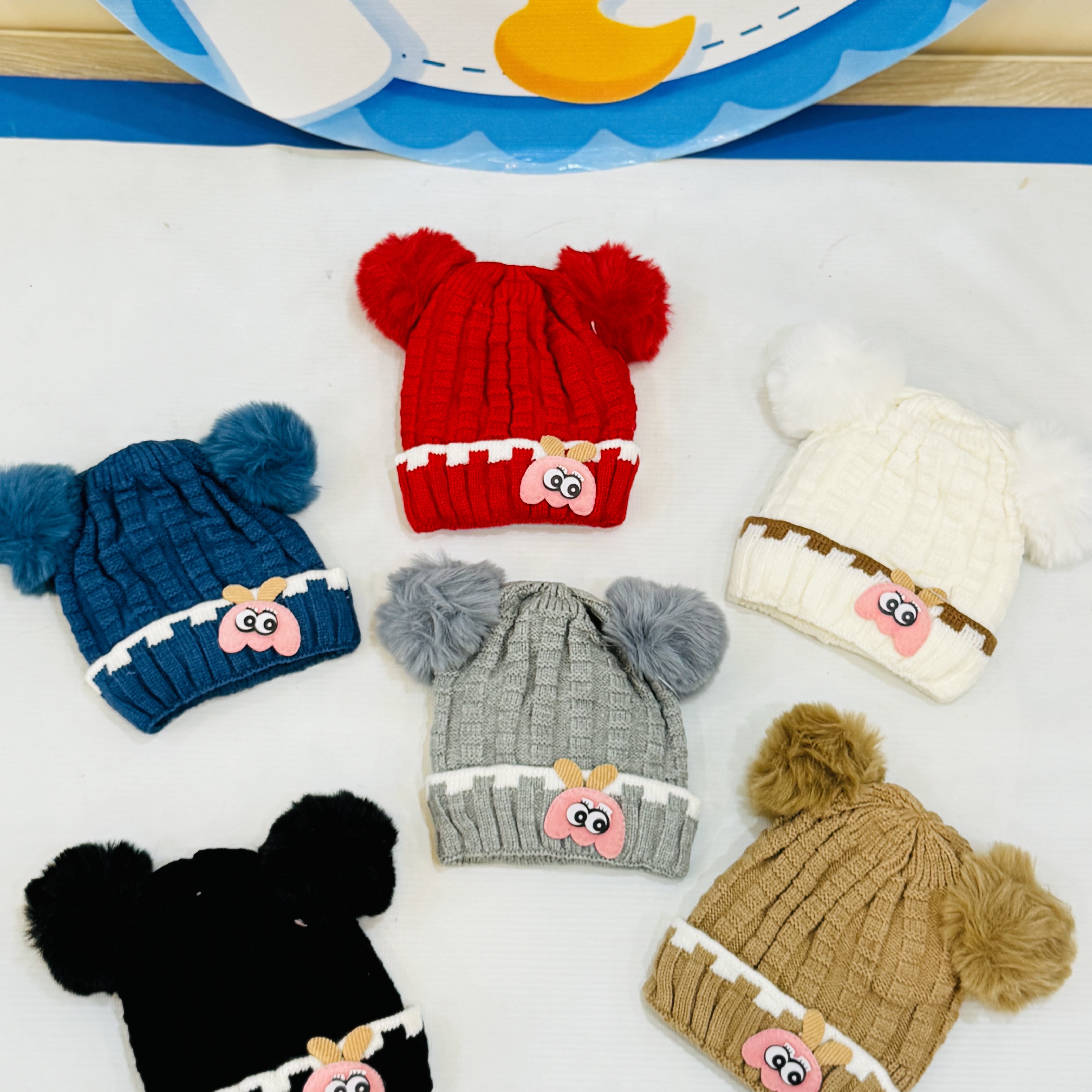 Imported Baby Woolen Caps Collection