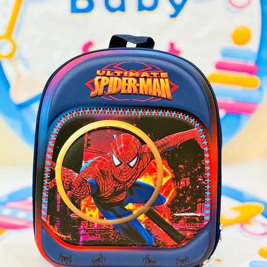 Baby 3D Spiderman 12 inch Bag