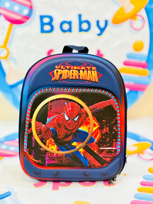Baby 3D Spiderman 12 inch Bag