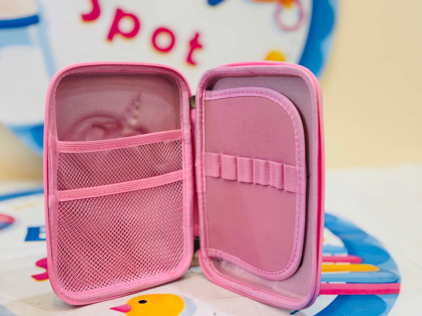 Frozen Pencil Case 3D Embossed On Fiber