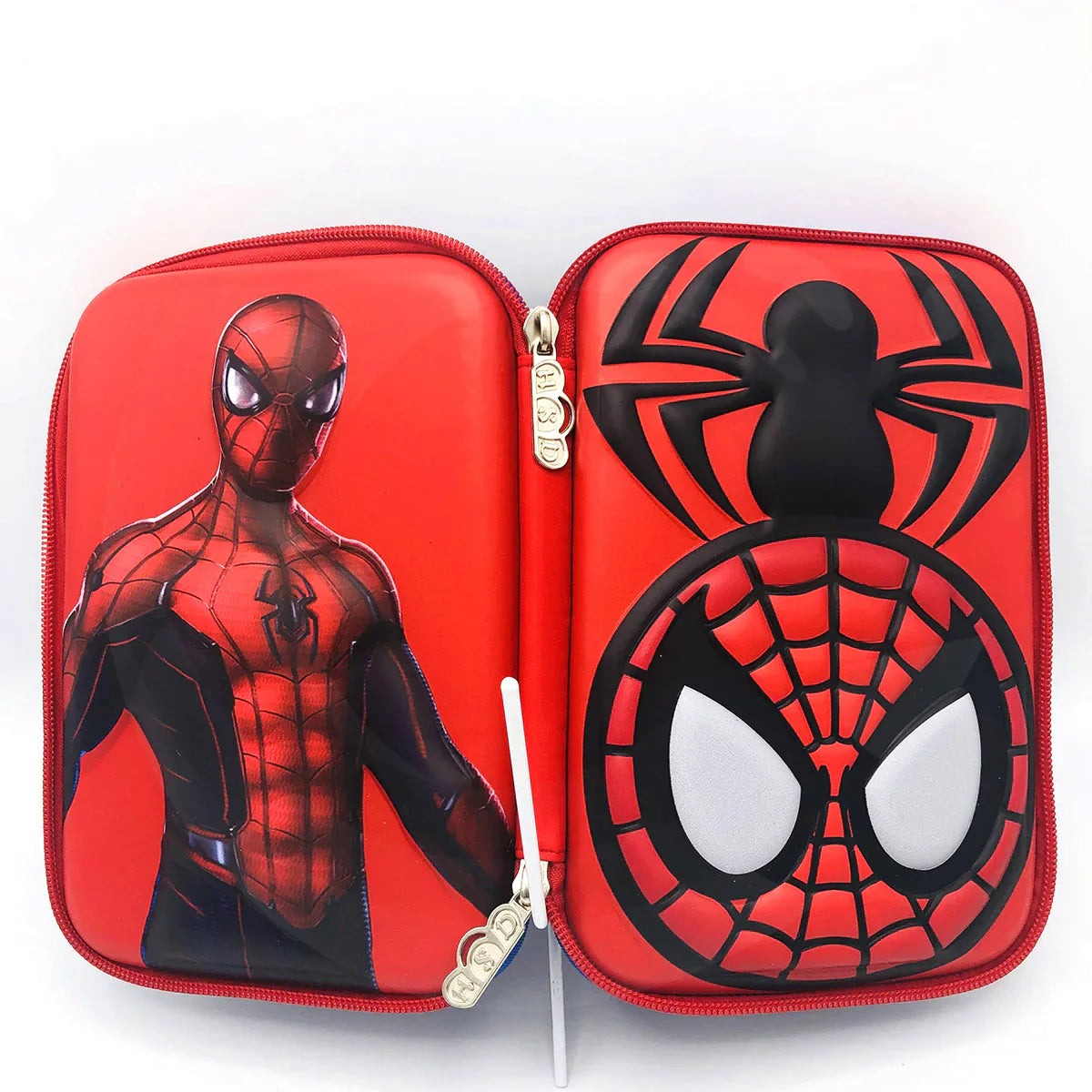 Spider man Pencil Case 3D Embossed On Fiber